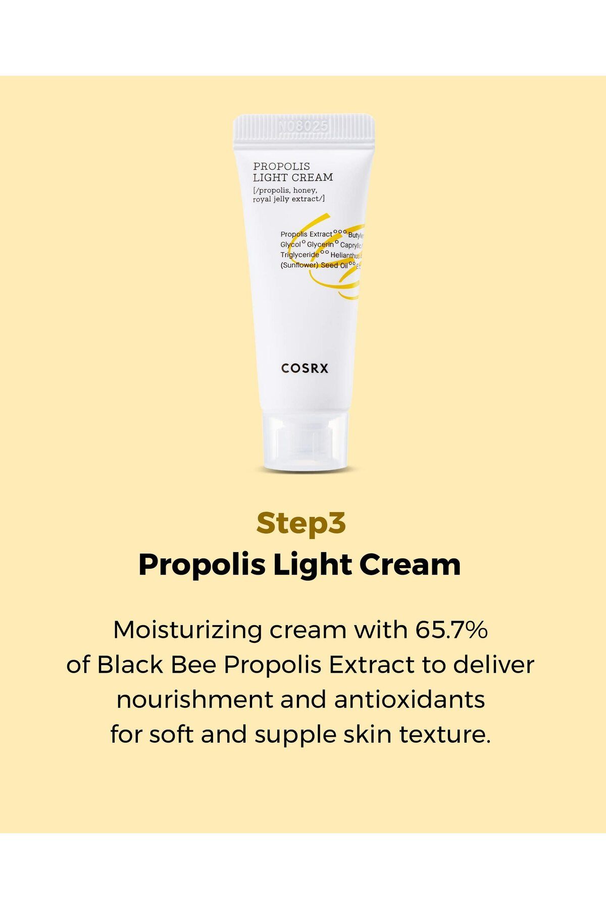 Cosrx-Honey Glow Kit: Korean Skin Care Set with Propolis Toner, Serum, Cream, Travel Size 7