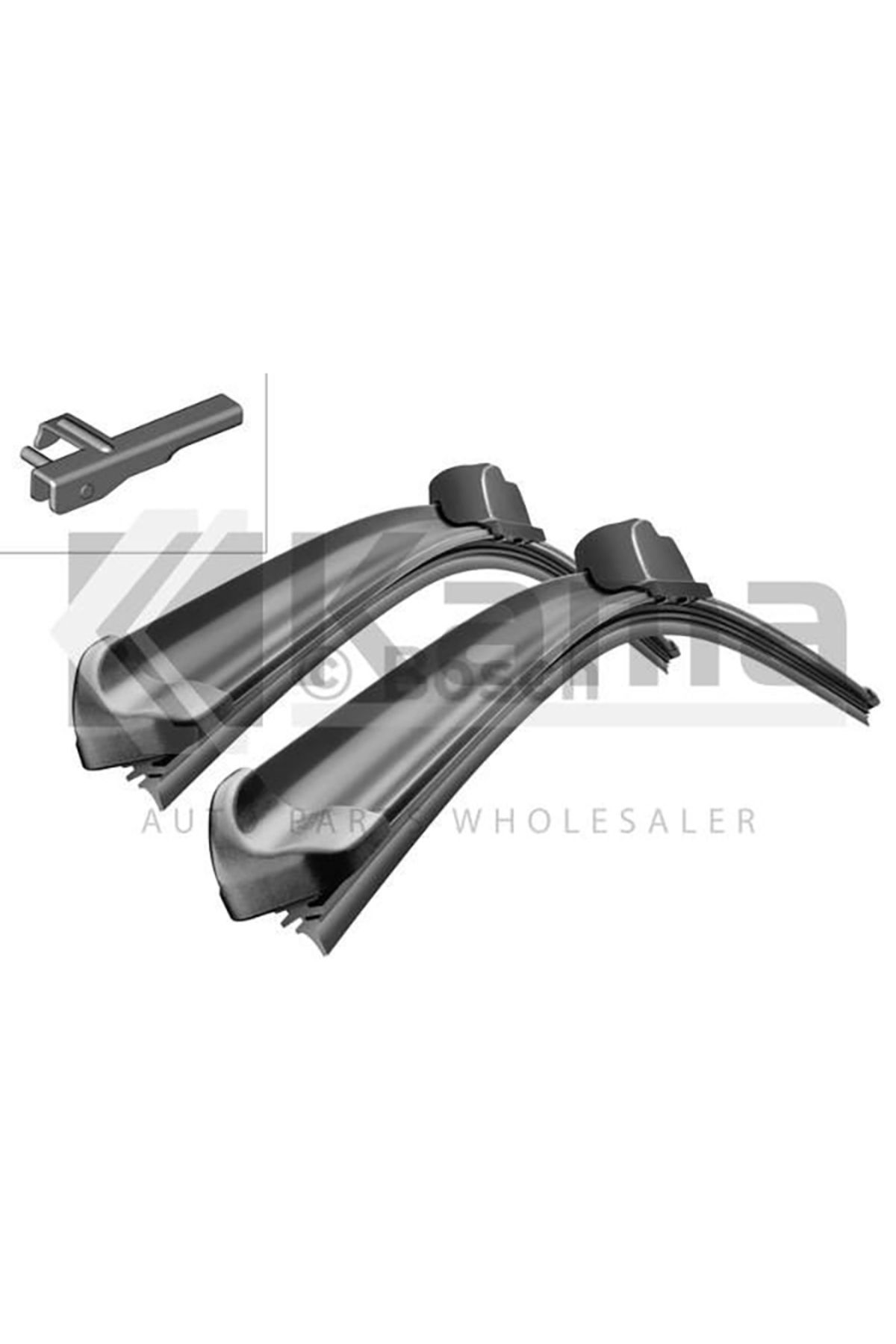 Bosch 1272326 SİLECEK SÜPÜRGE TAKIM (MUZ TİPİ) (450/500) OPEL ASTRA-H 04-