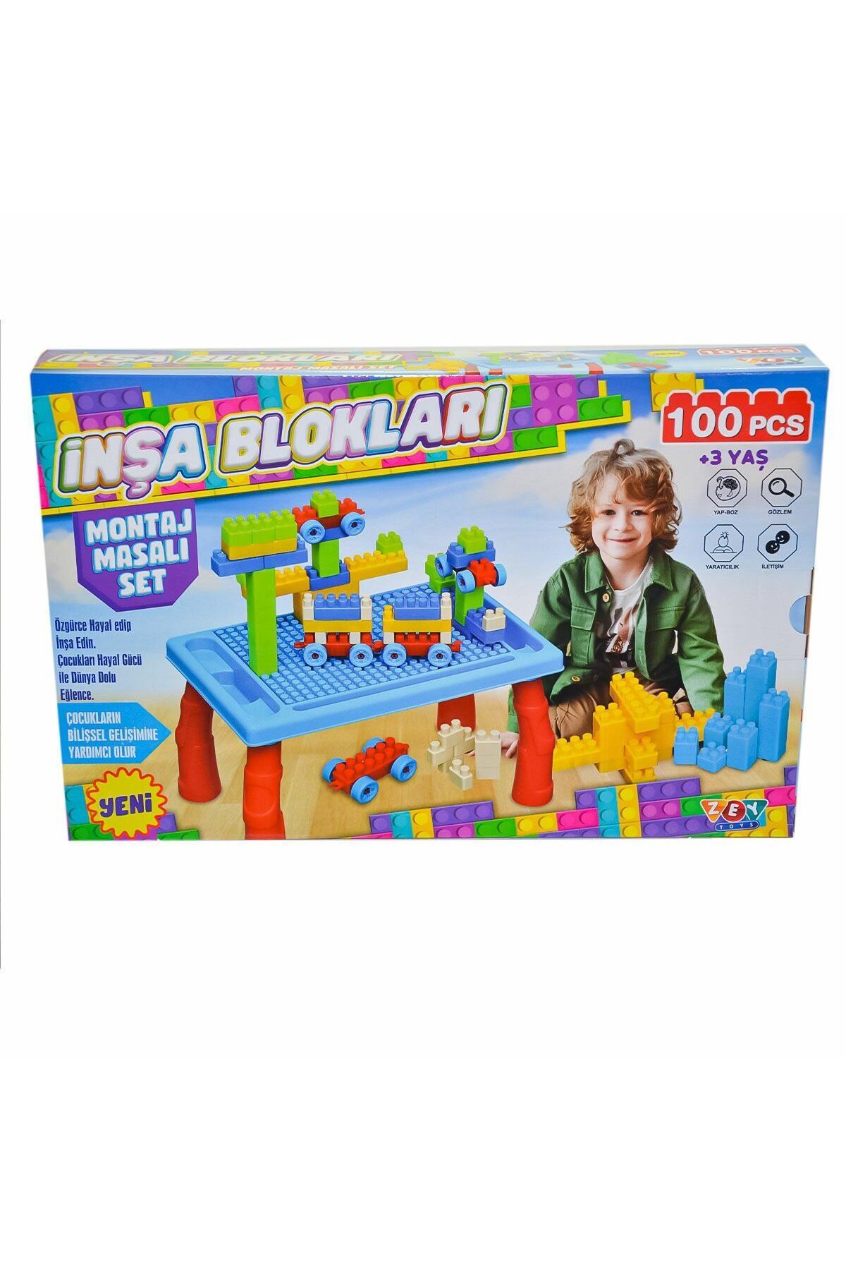 Easy Tedarik ZEY2031 İnşa Blokları Erkek Seti - Zey Toys