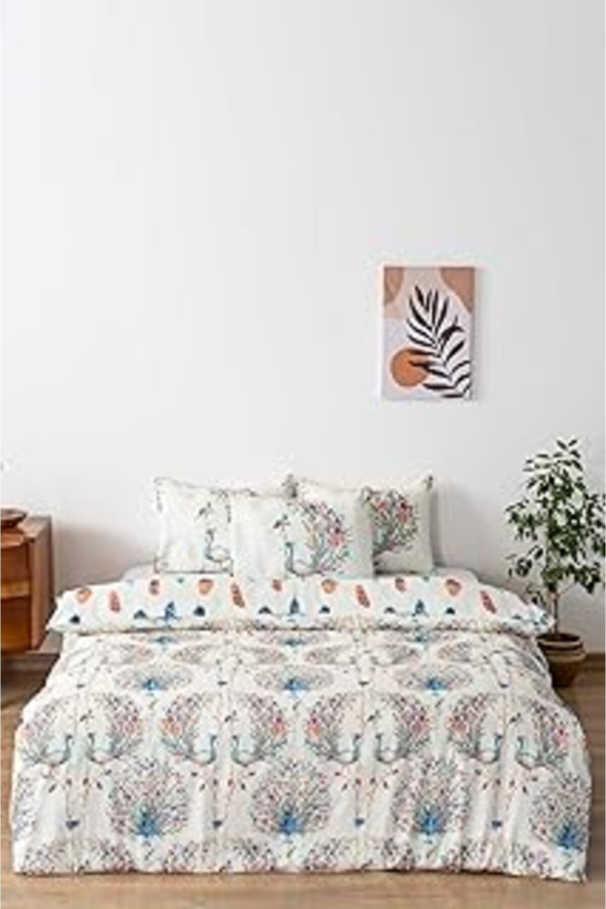 Hepta Collection-Rivaistanbul Linda Double Duvet Cover Set 1