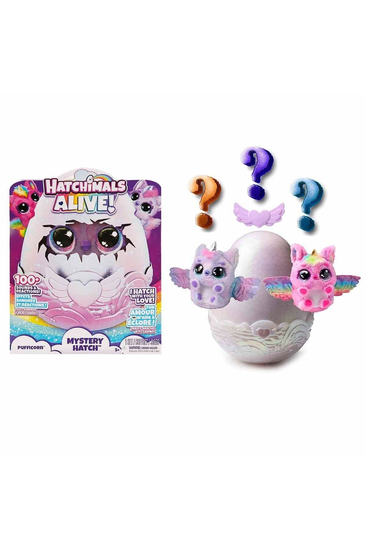 Easy Tedarik 6069132 Hatchimals Alive Secret Hatch Pufficorn