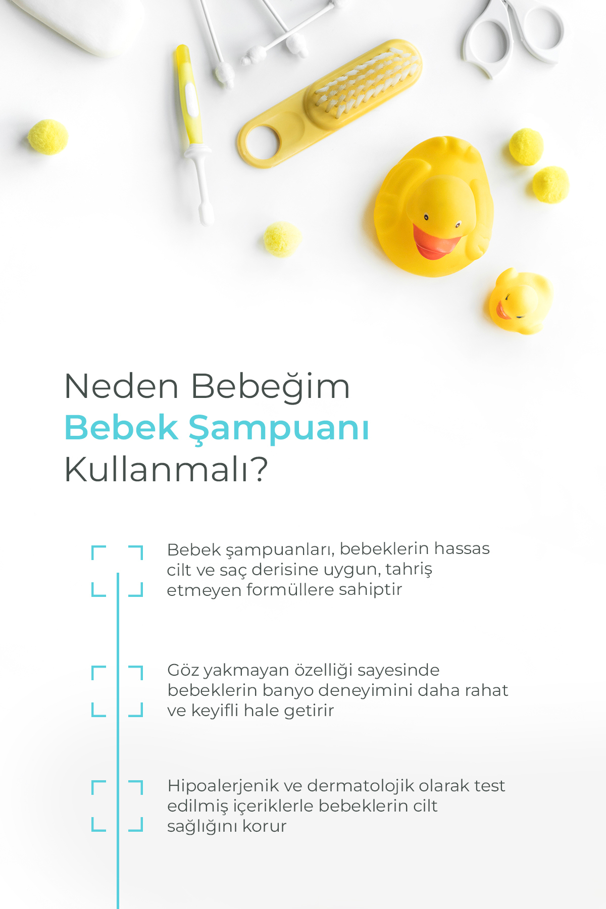 WAGG Cosmetics Organik Göz yakmayan Bebek Saç şampuanı 300ML fotoğrafı 3 (önizleme)