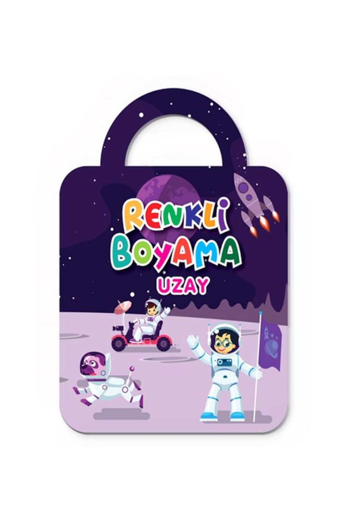 Destek Yayınları Renkli Boyama-Uzay