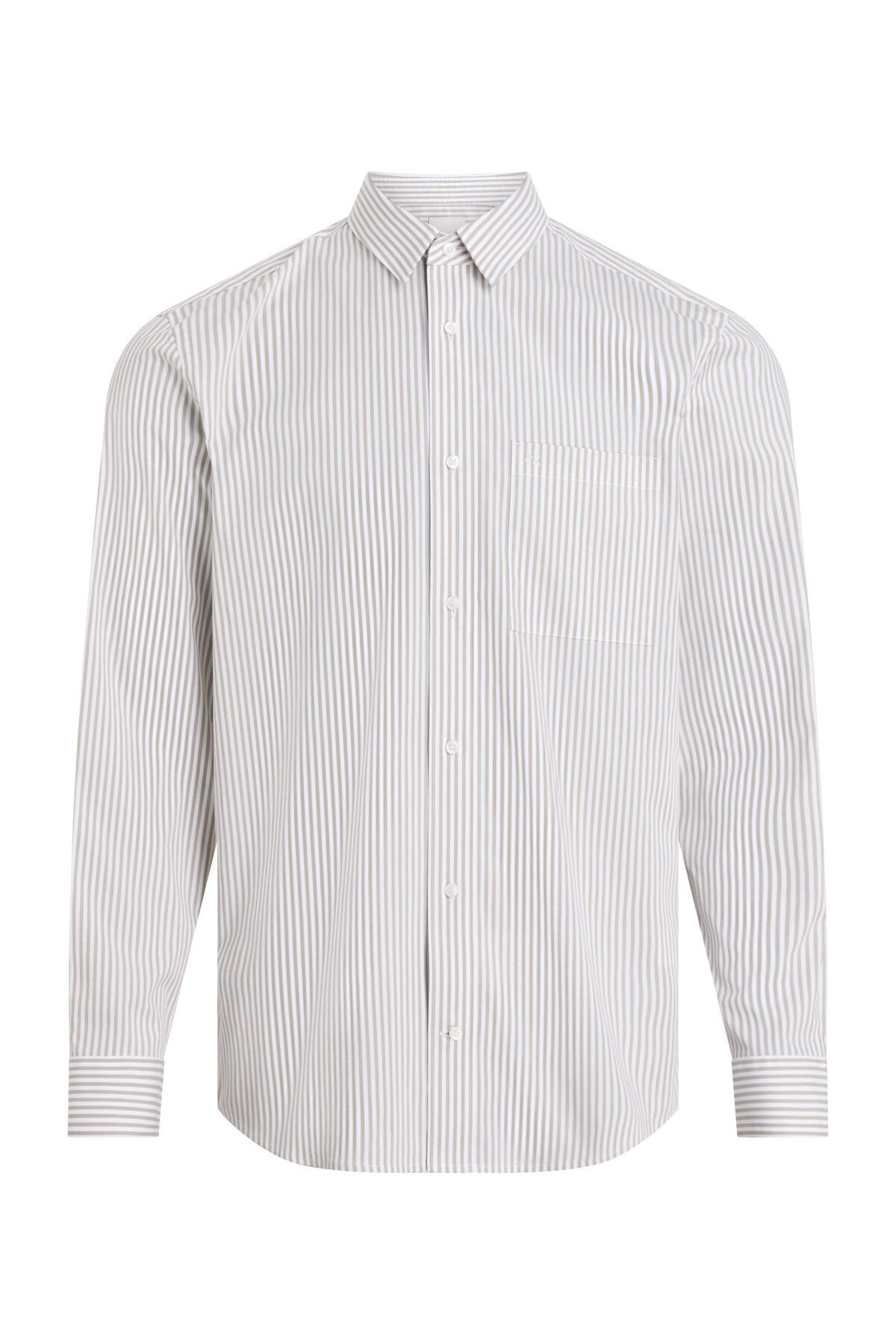 Calvin Klein POPLIN CSÍKOS L/S ING