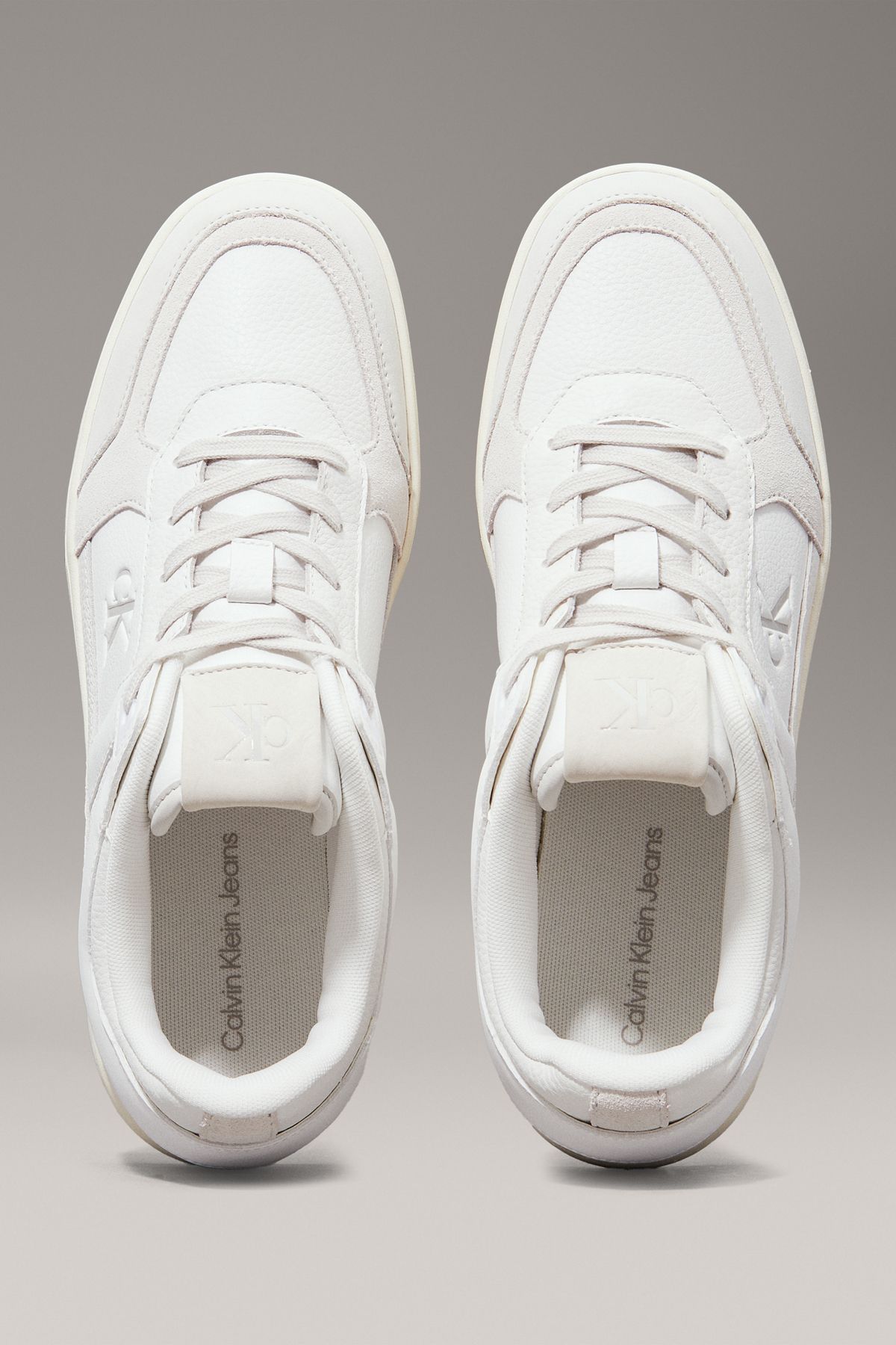 Calvin Klein-Basket Cup Low Laceup - LTH Mix Sneaker 3