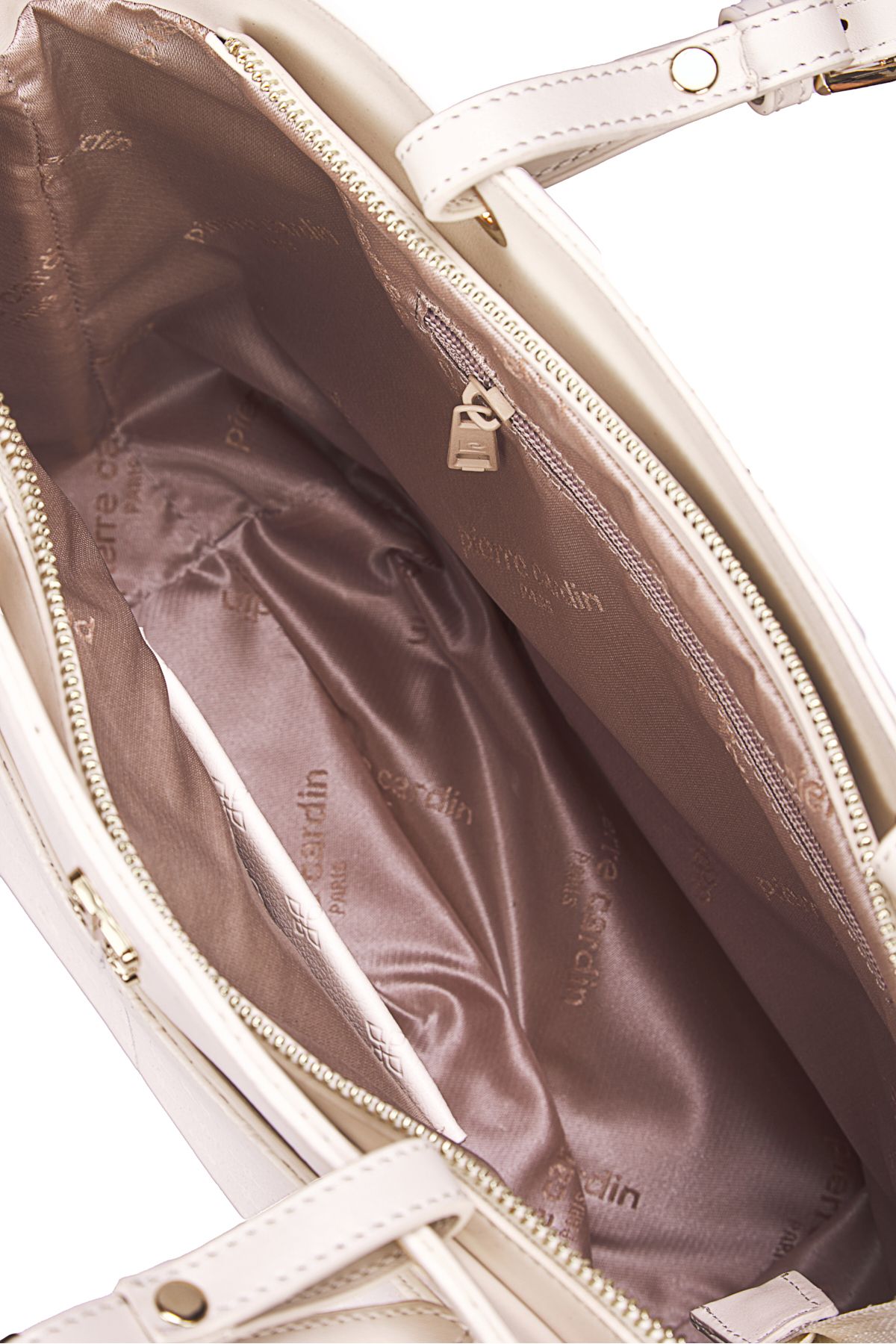 Pierre Cardin-Ecru Women's Shoulder Bag 05Po25Y2001 6