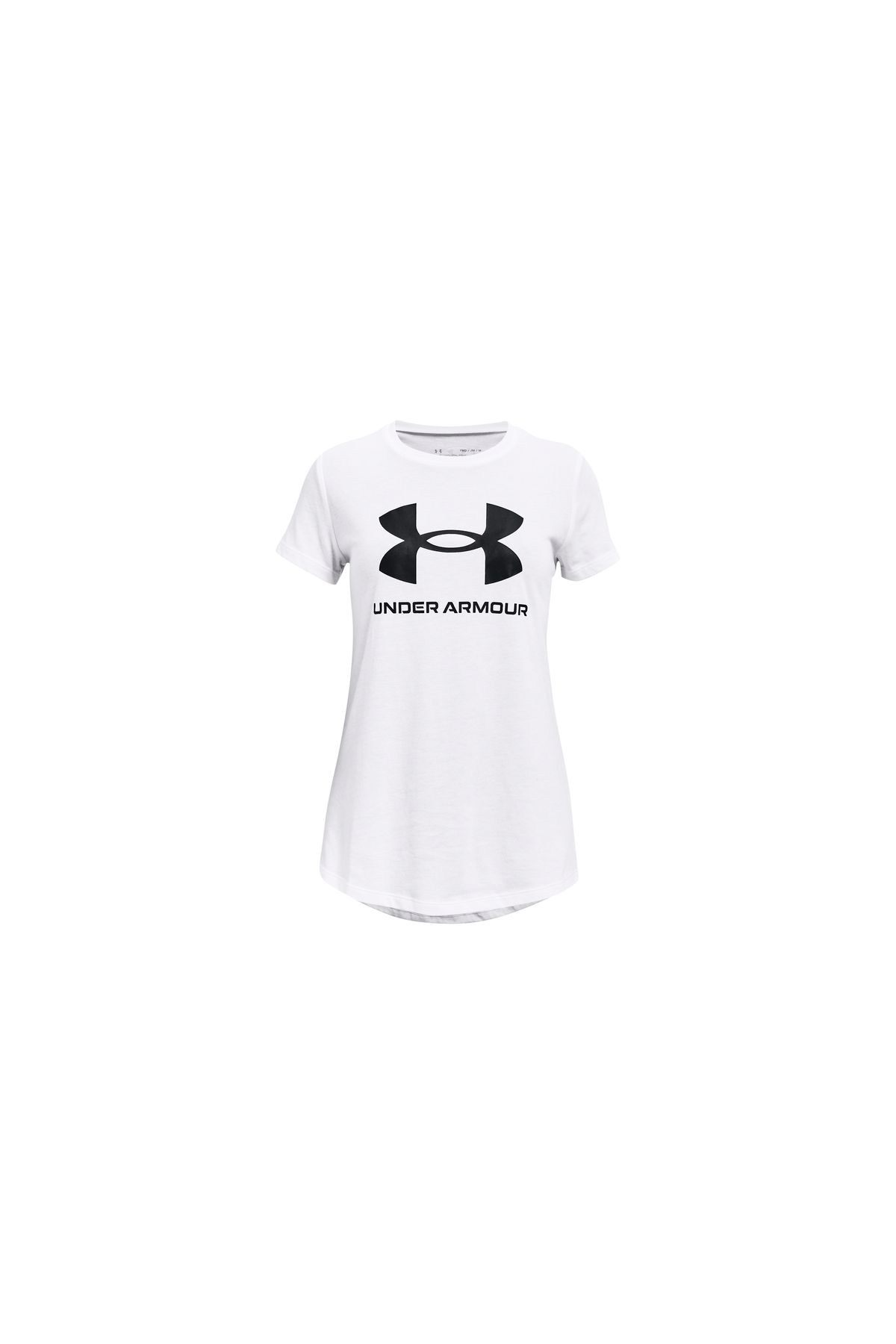 Under Armour-تي شيرت بناتي بأكمام قصيرة من UA Sportstyle Graphic - 1361182 -100 2