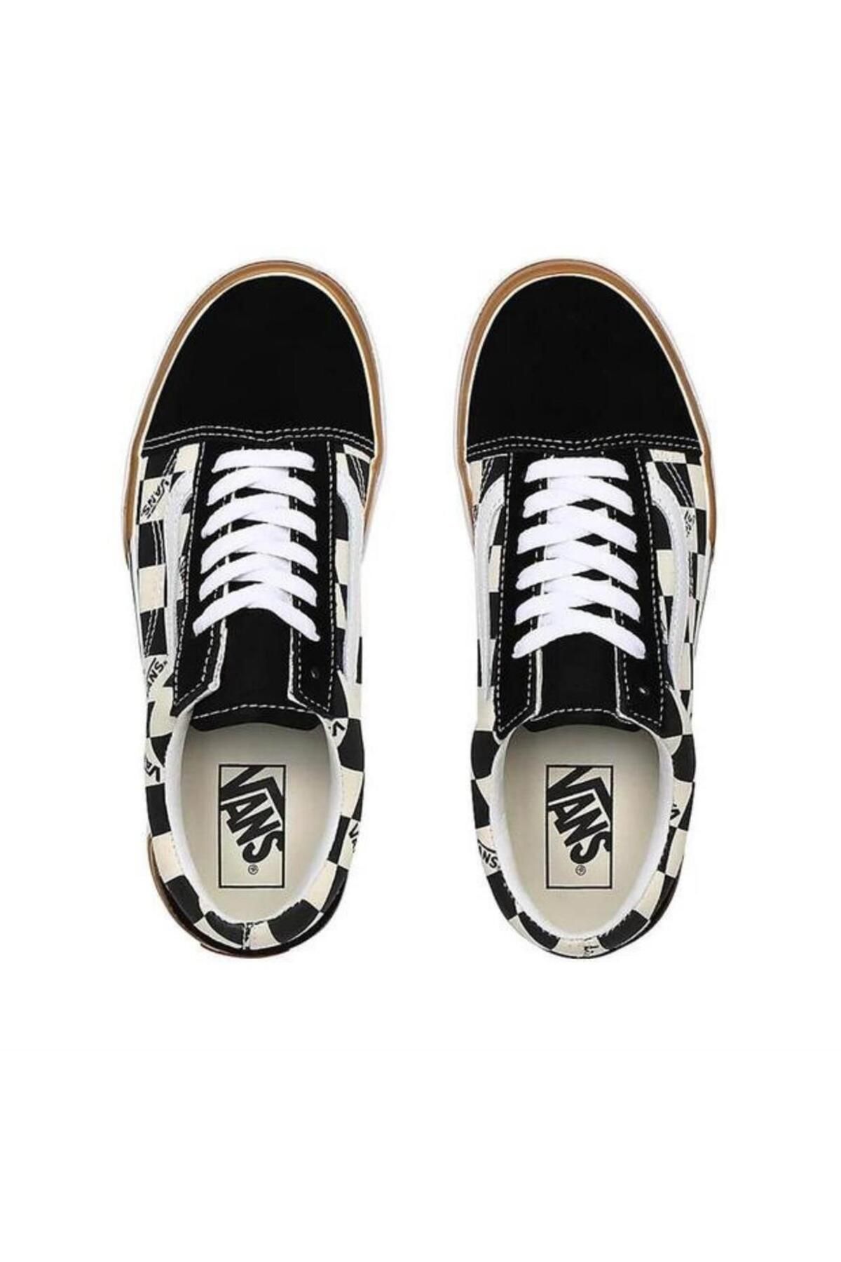 Vans-Checkerboard Old Skool Stacked Damenschuhe Vn0a4u15vlv1 3