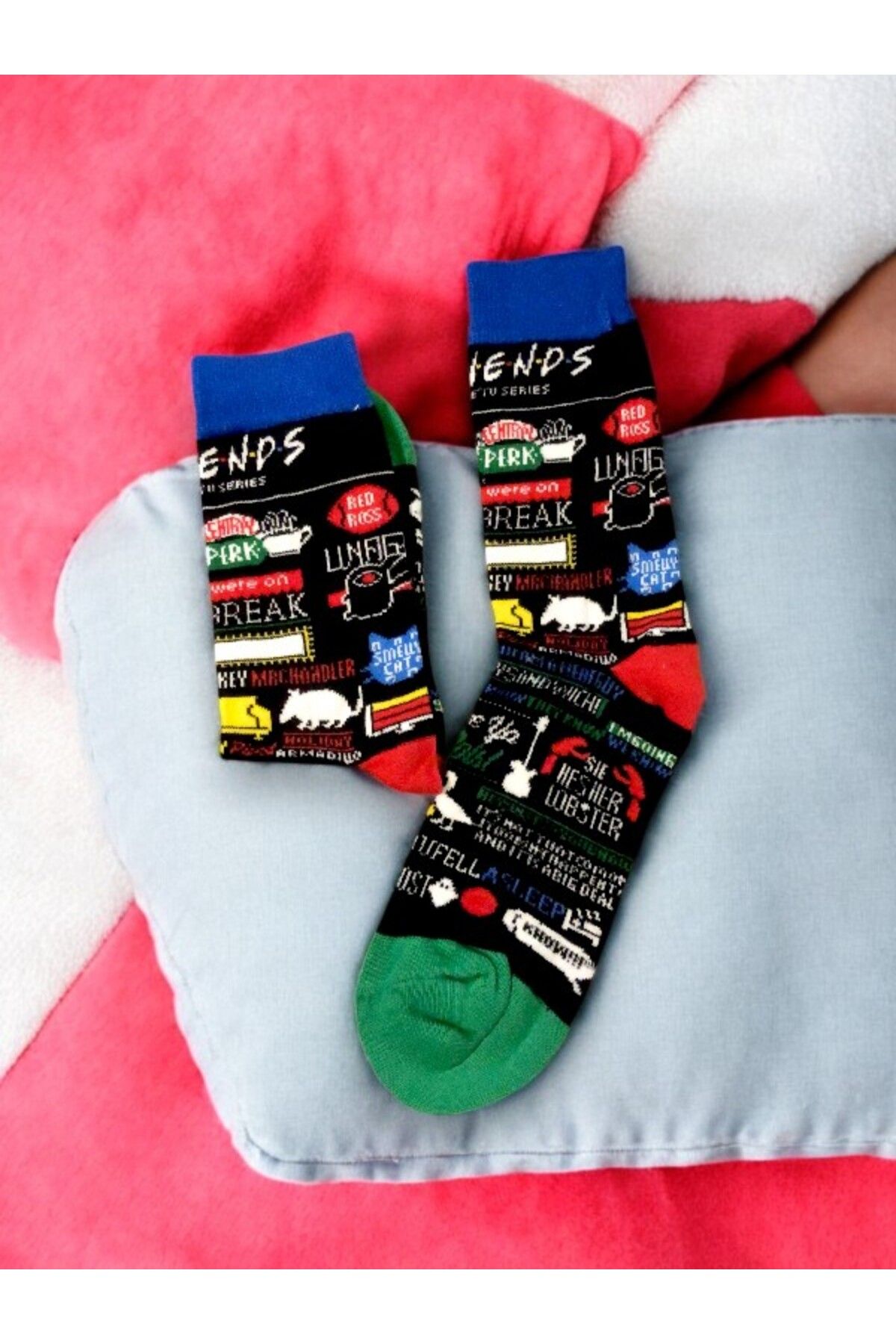 FFM-Friends Series Socks - Fun Iconic Character Design 2