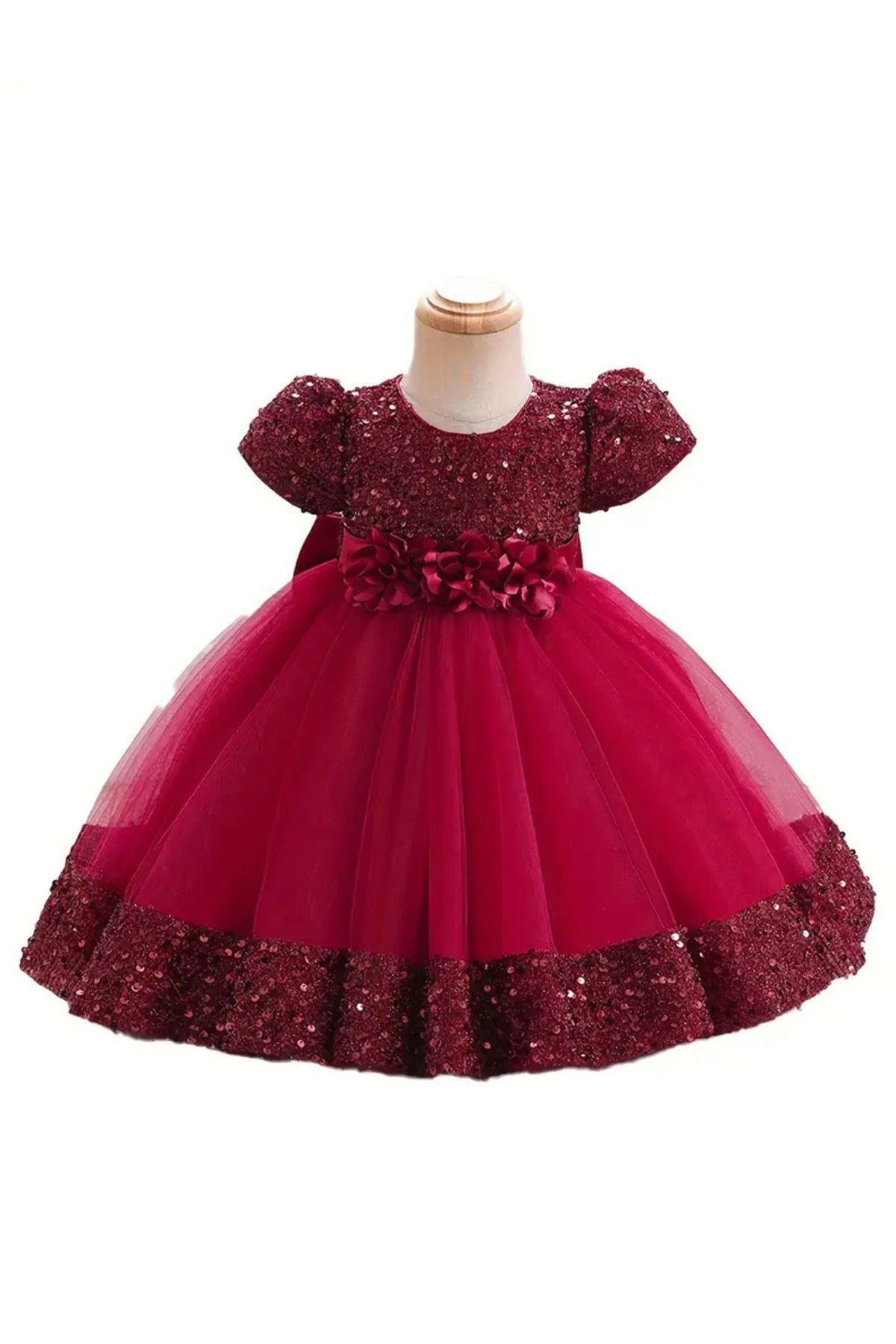 Mashotrend-Dharma Flower Model Children's Evening Dress - Show Dress - Birthday Outfit Prom Dress Graduation Dress 1