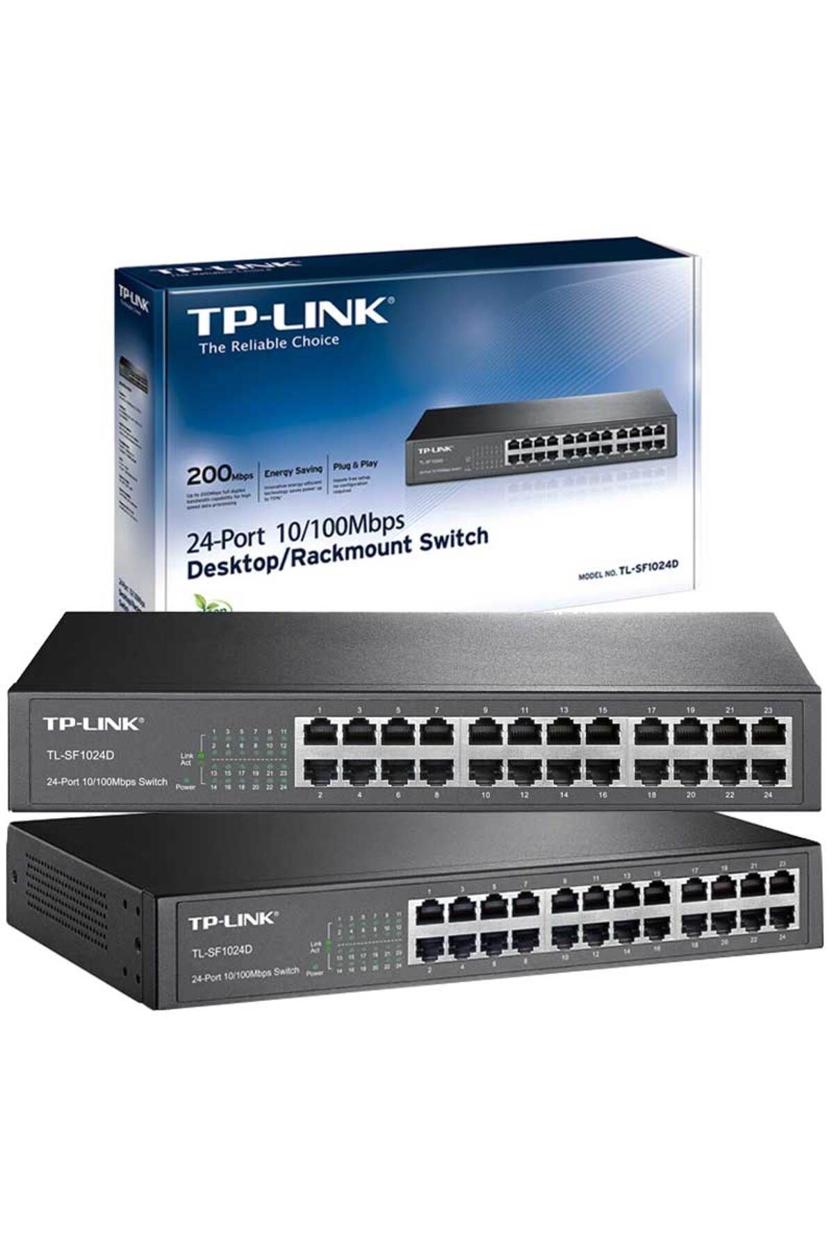 nazeninstoğu Tl-Sf1024D 24 Port 10/100 Mbps Switch