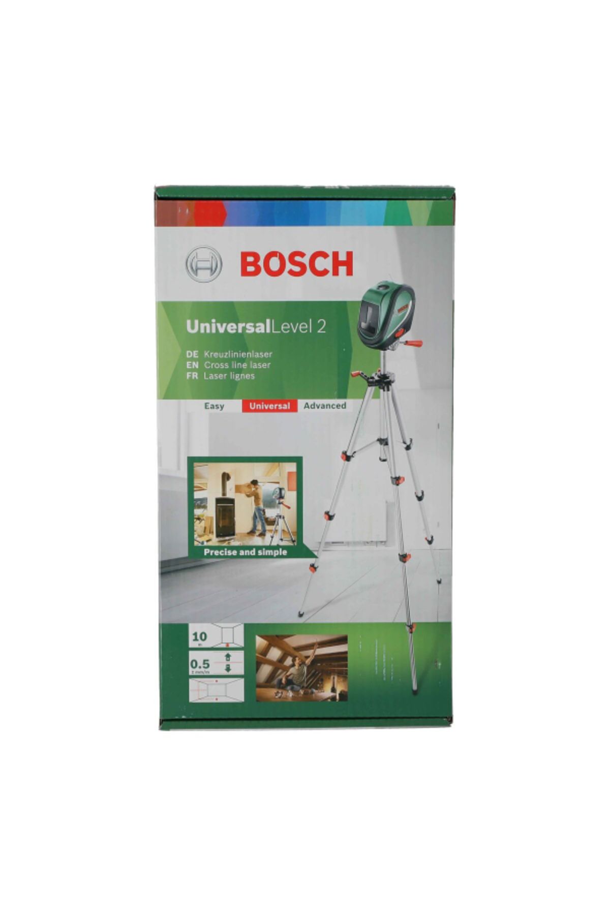 Bosch-Universal Level 2 Laser Line with Tripod 3