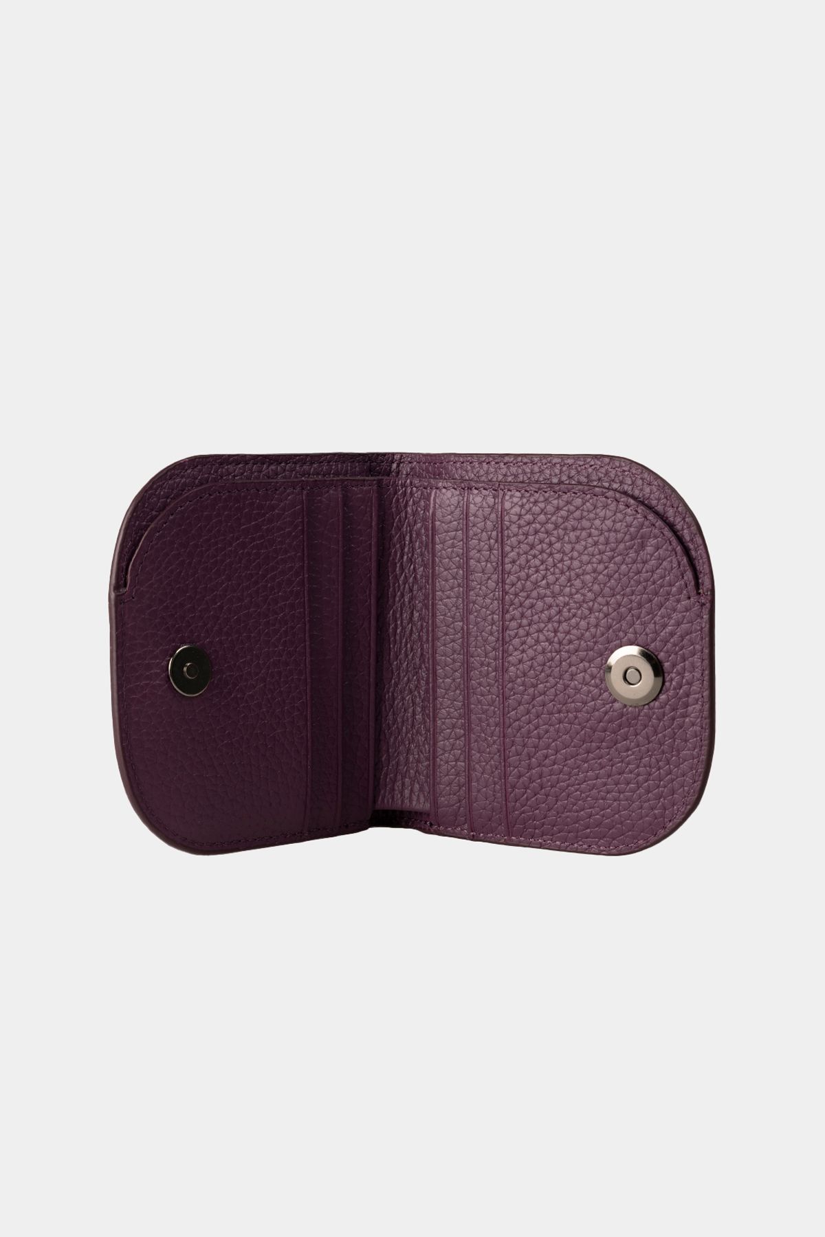 Grande-2817 Minimal Wallet - Genuine Leather, Oval Design 5