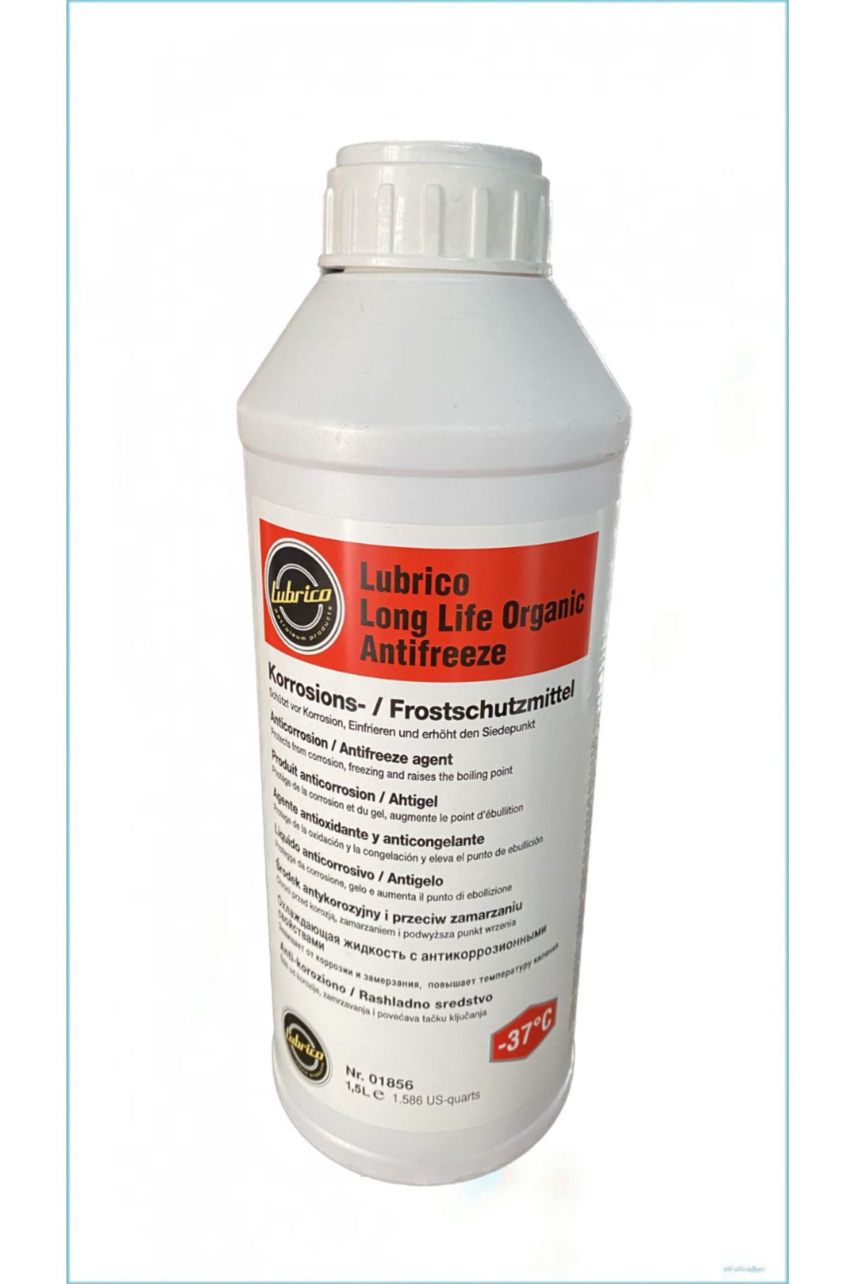 LUBRİCO KIRMIZI ANTİFİRİZ 1.5 LİTRE