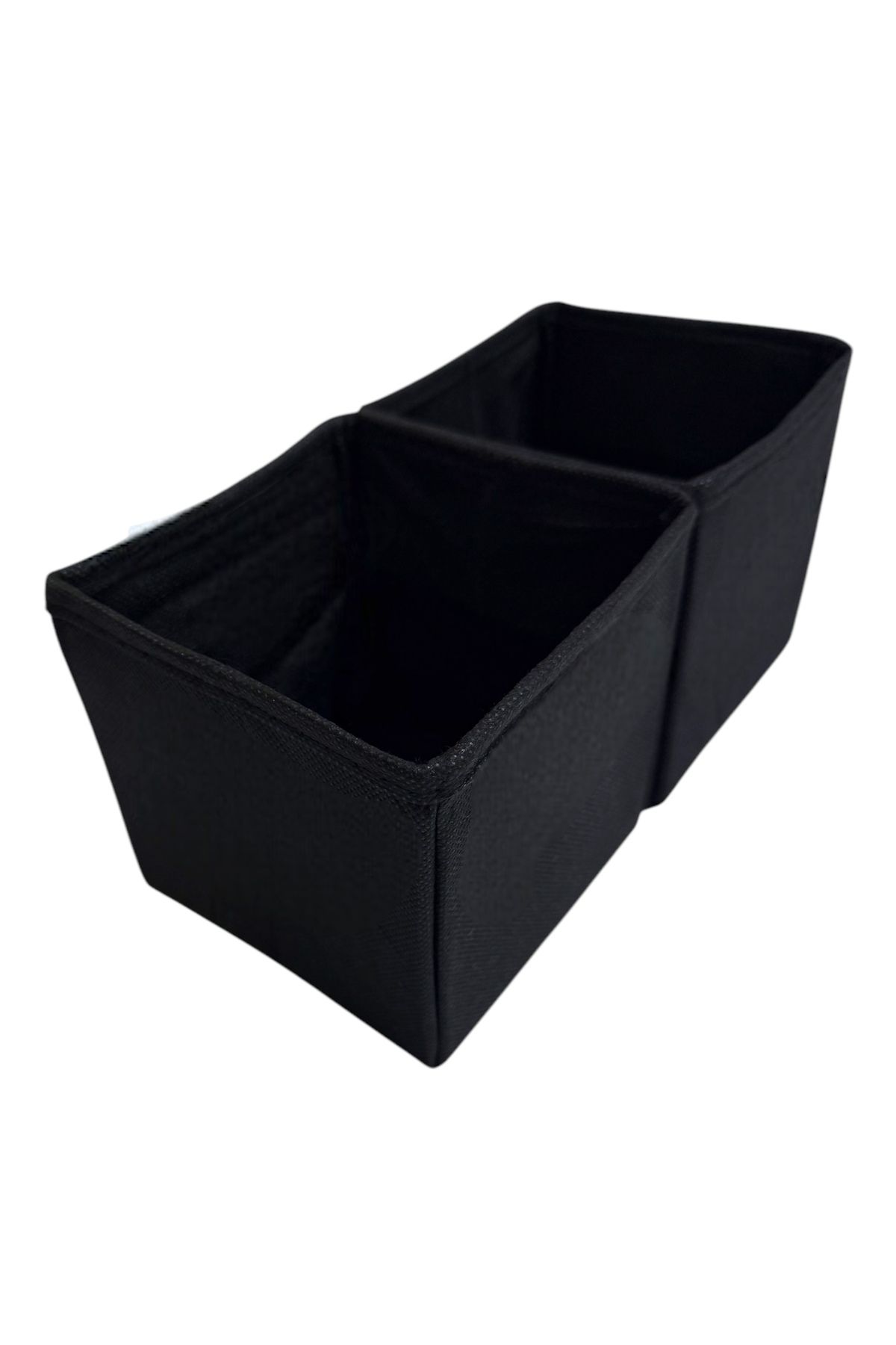 Balkan Room-2-Piece Black Drawer Organizer Set - Multi-Purpose In-Cabinet Box Set ( 13*13*13 ) 1