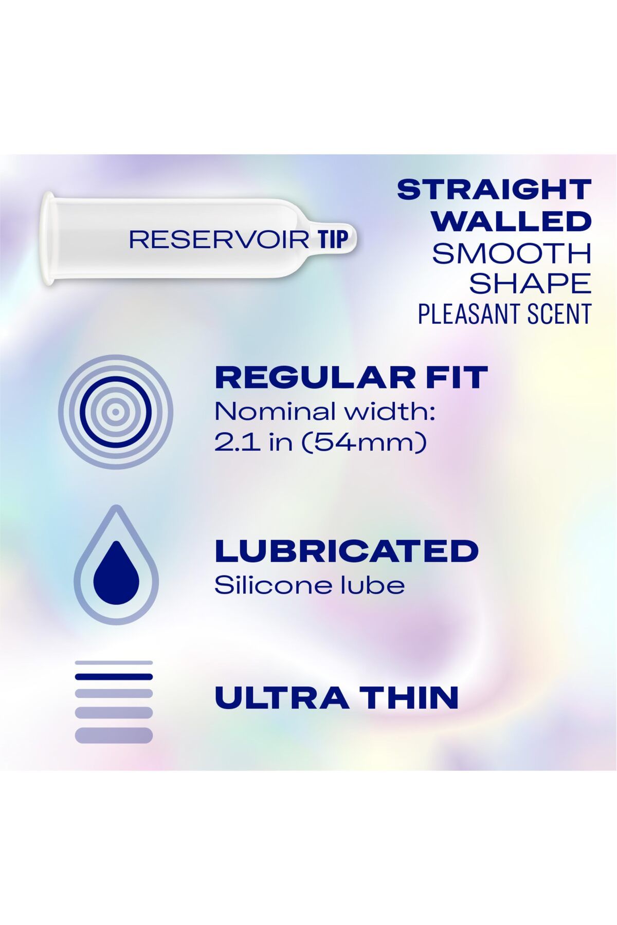 Durex-Extra Thin Transparent Natural Rubber Latex Condoms, Regular Fit, FSA/HSA Eligible, 10 Count 3