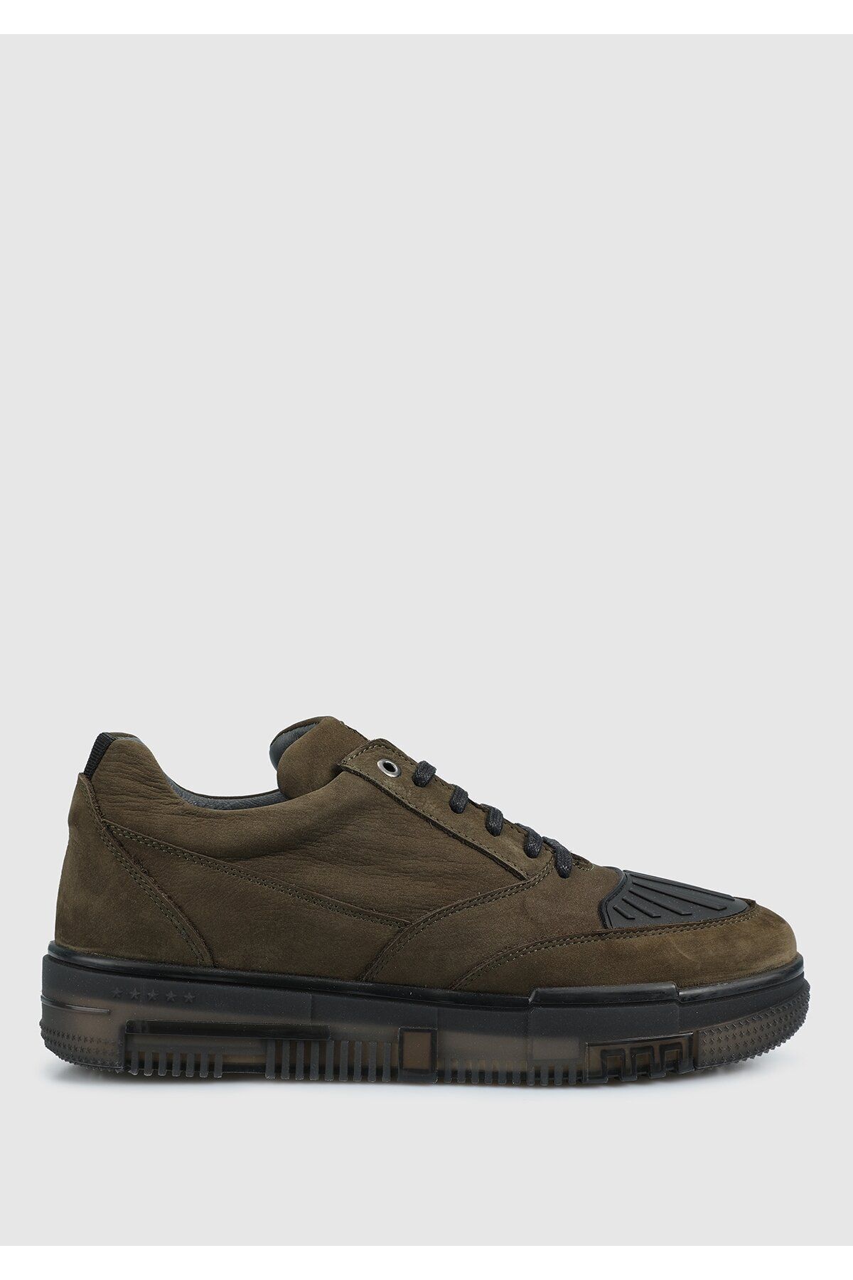 Provoq-Men's Sneakers - Khaki Leather 1