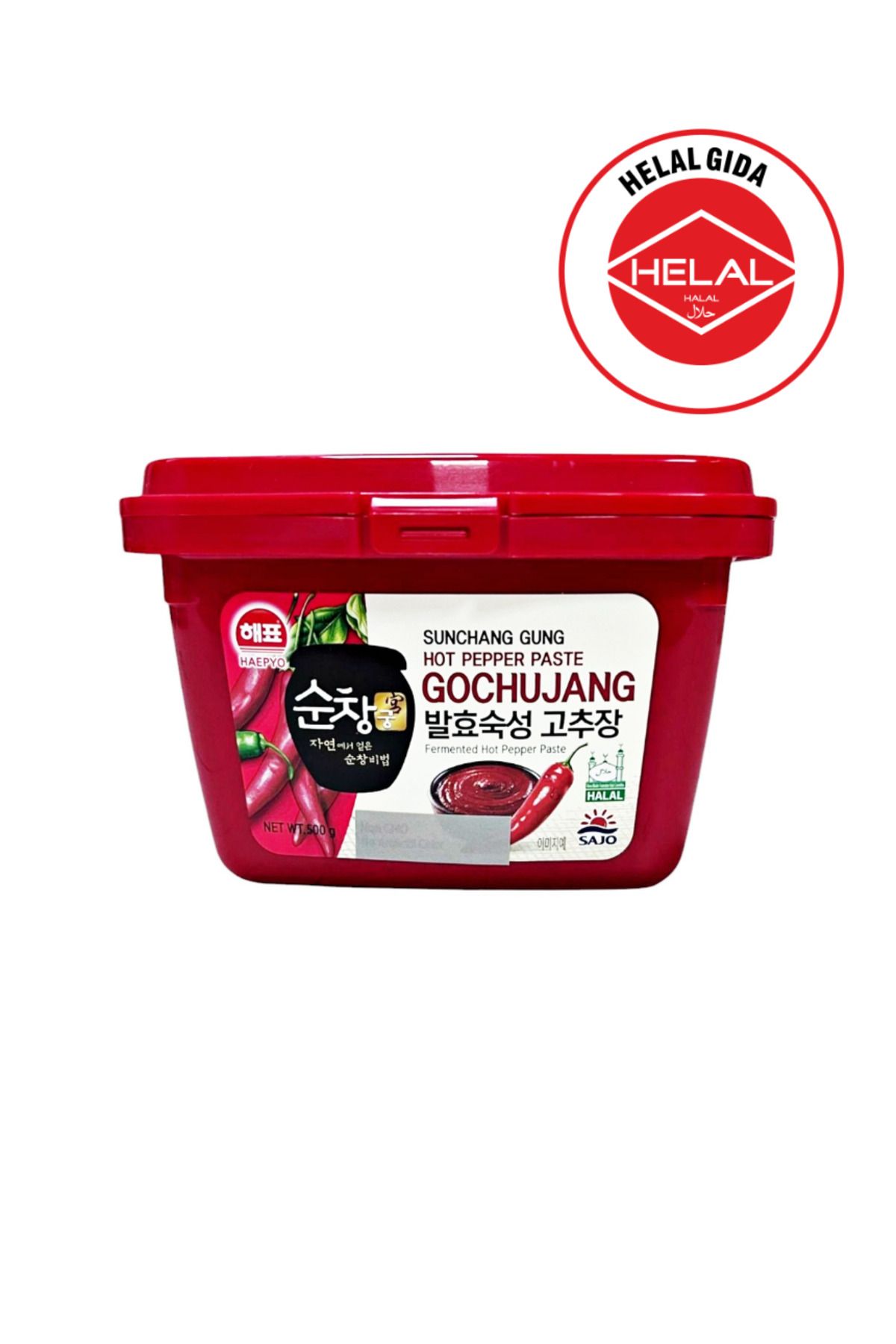 HAEPYO Helal Gochujang Kore Acı Biber Salçası 500gr