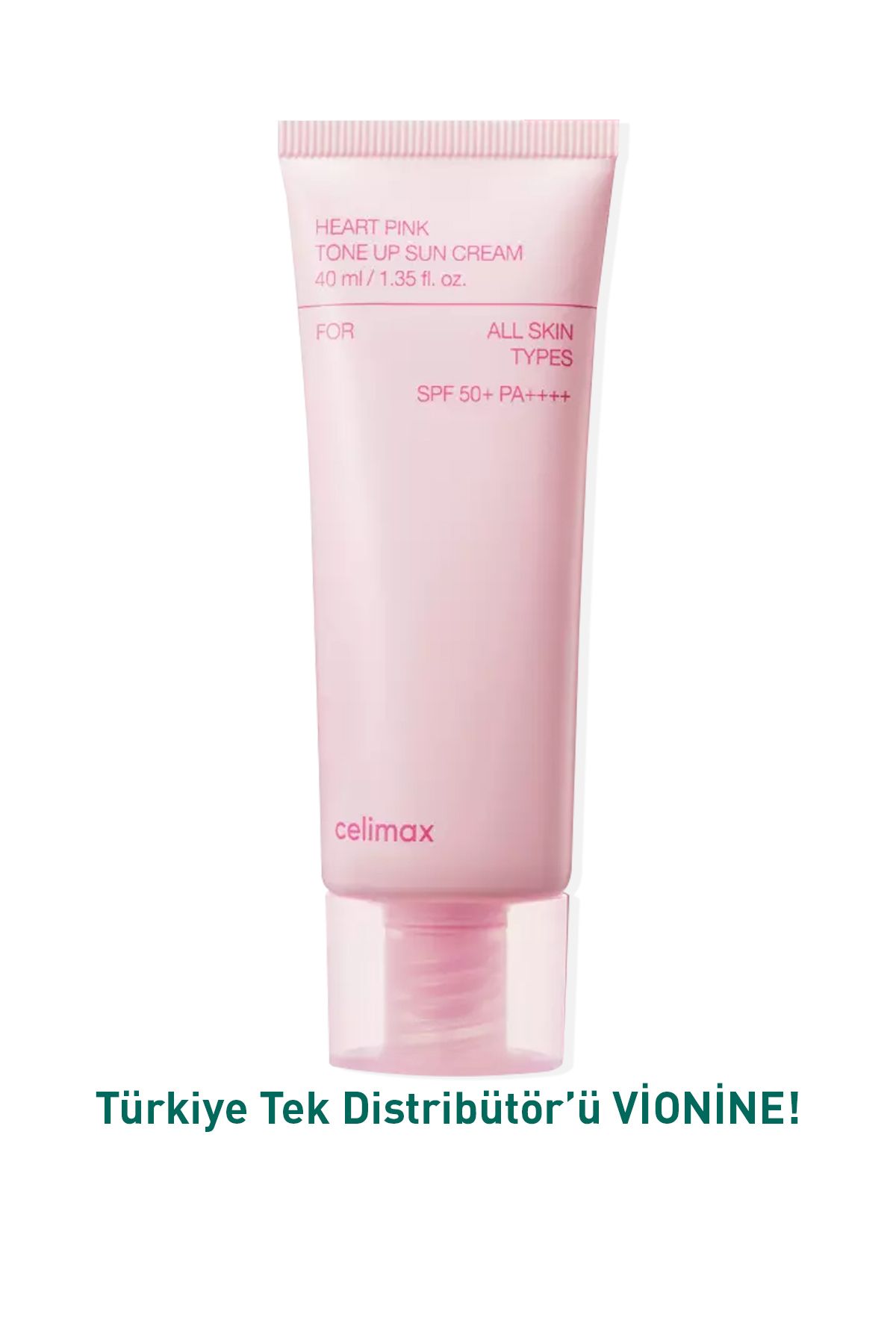 Celimax-Pink Tone-Up Sunscreen Cream - Heart Pink Spf Pa (Vi̇oni̇ne) 1