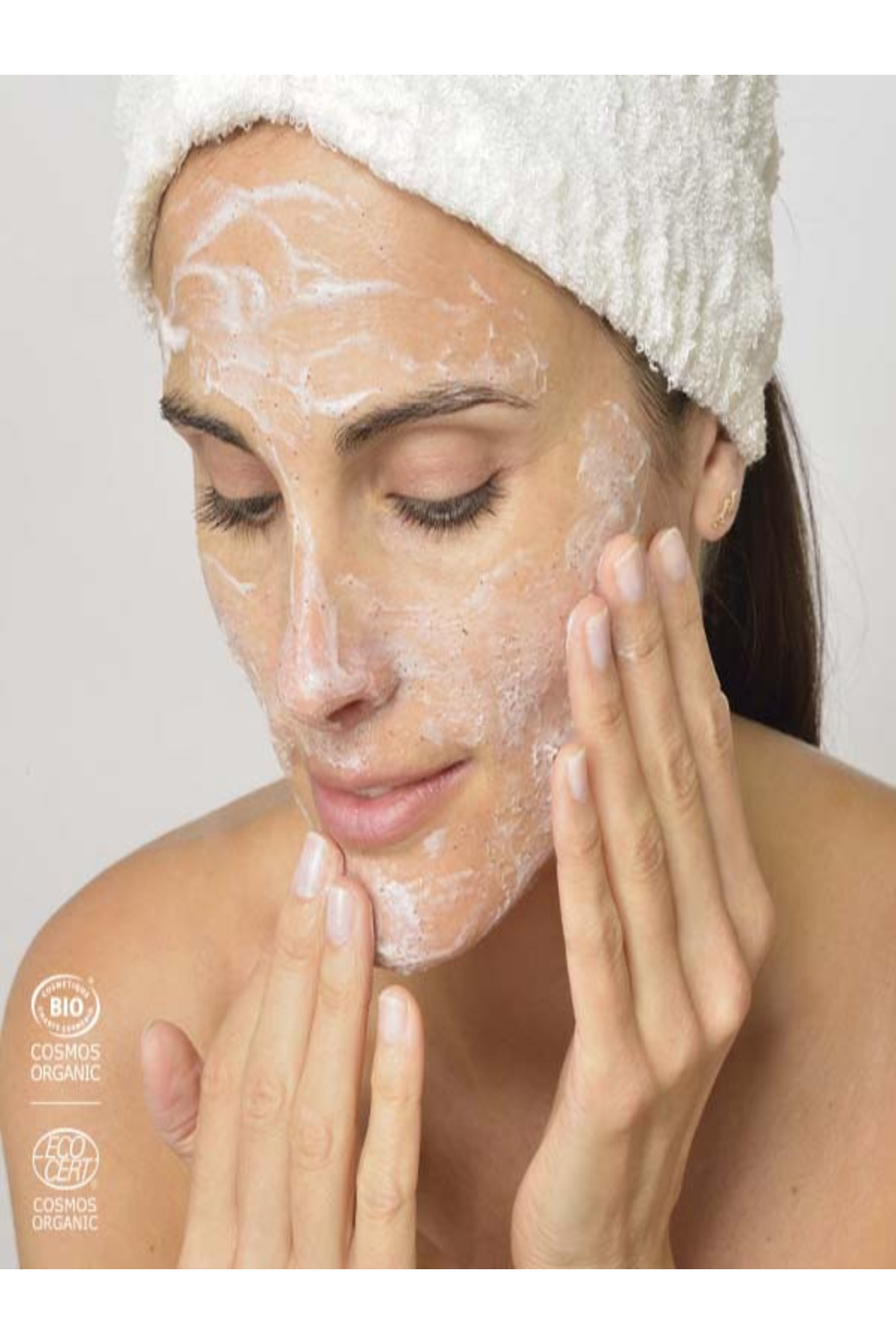 % 100 Bio Cosmos Organic Salyangoz Salgılı Arındırıcı Yüz Peelingi ( Scrub ) 75 ml / Made In France — İFS503 — تصویر 3 از 7