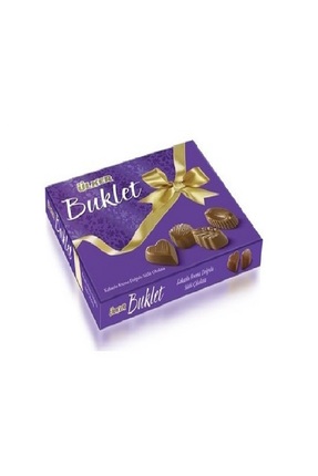 Ülker BUKLET Dolgulu İkramlık Sütlü Çikolata - 200 gram - 6 Adet