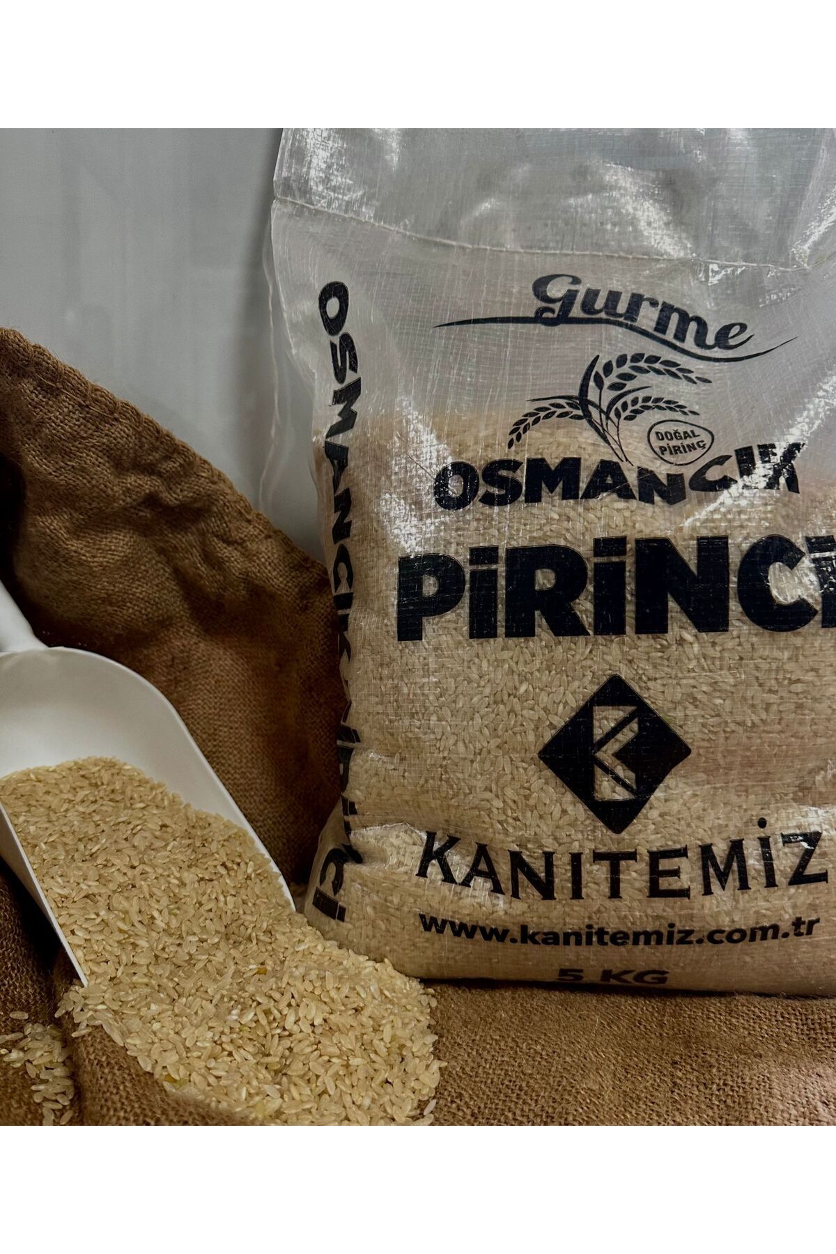 Kanıtemiz Pirinç Kepekli Pilavlık Pirinç 5 Kg