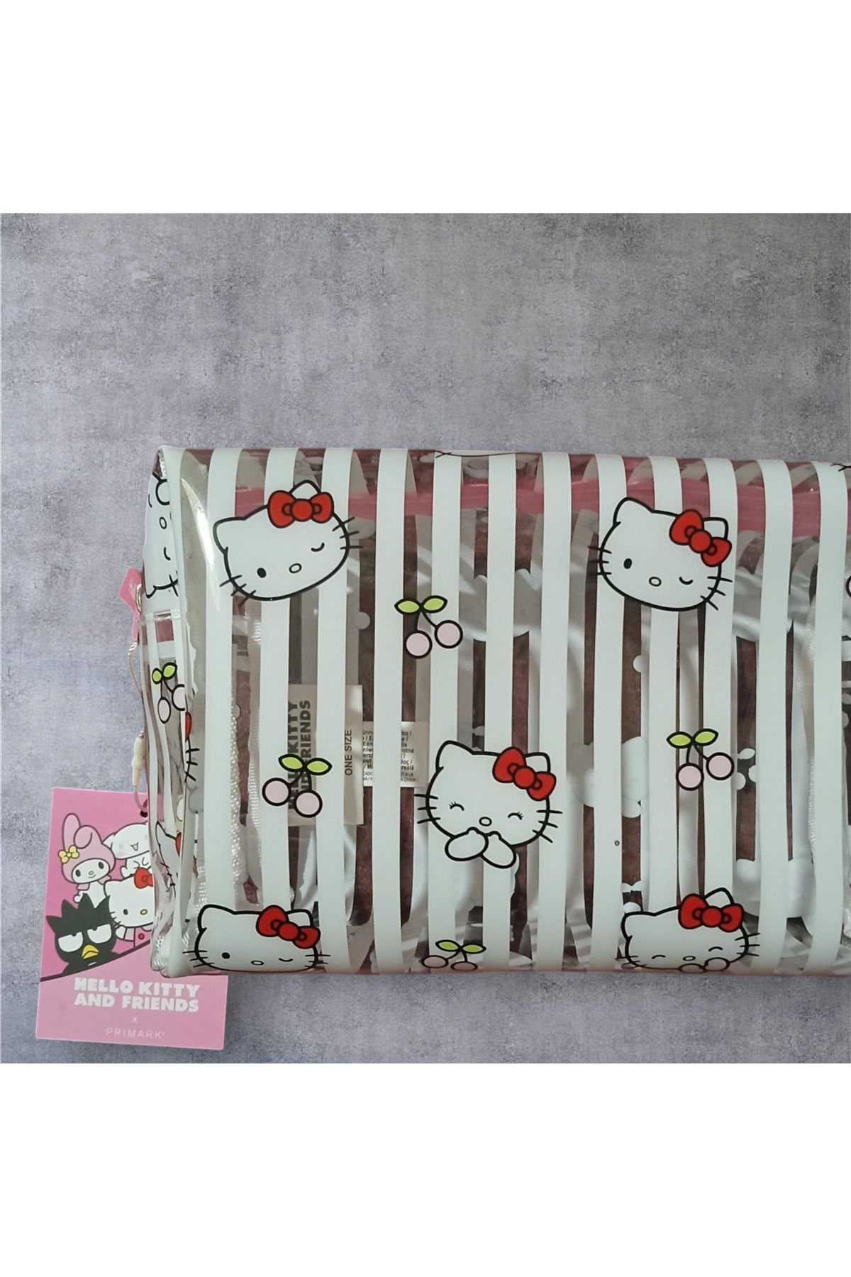 کیف آرایش شفاف Sanrio Kawai Hello Kitty MyBalliStore
