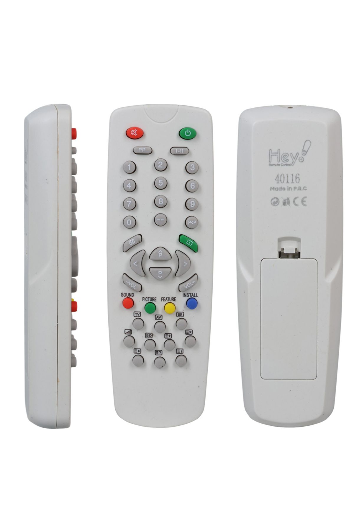 Lokal Marketing VESTEL 1940 MİNİ KALIP TV KUMANDA (40116=8650) (4767) - LKM9152-9159