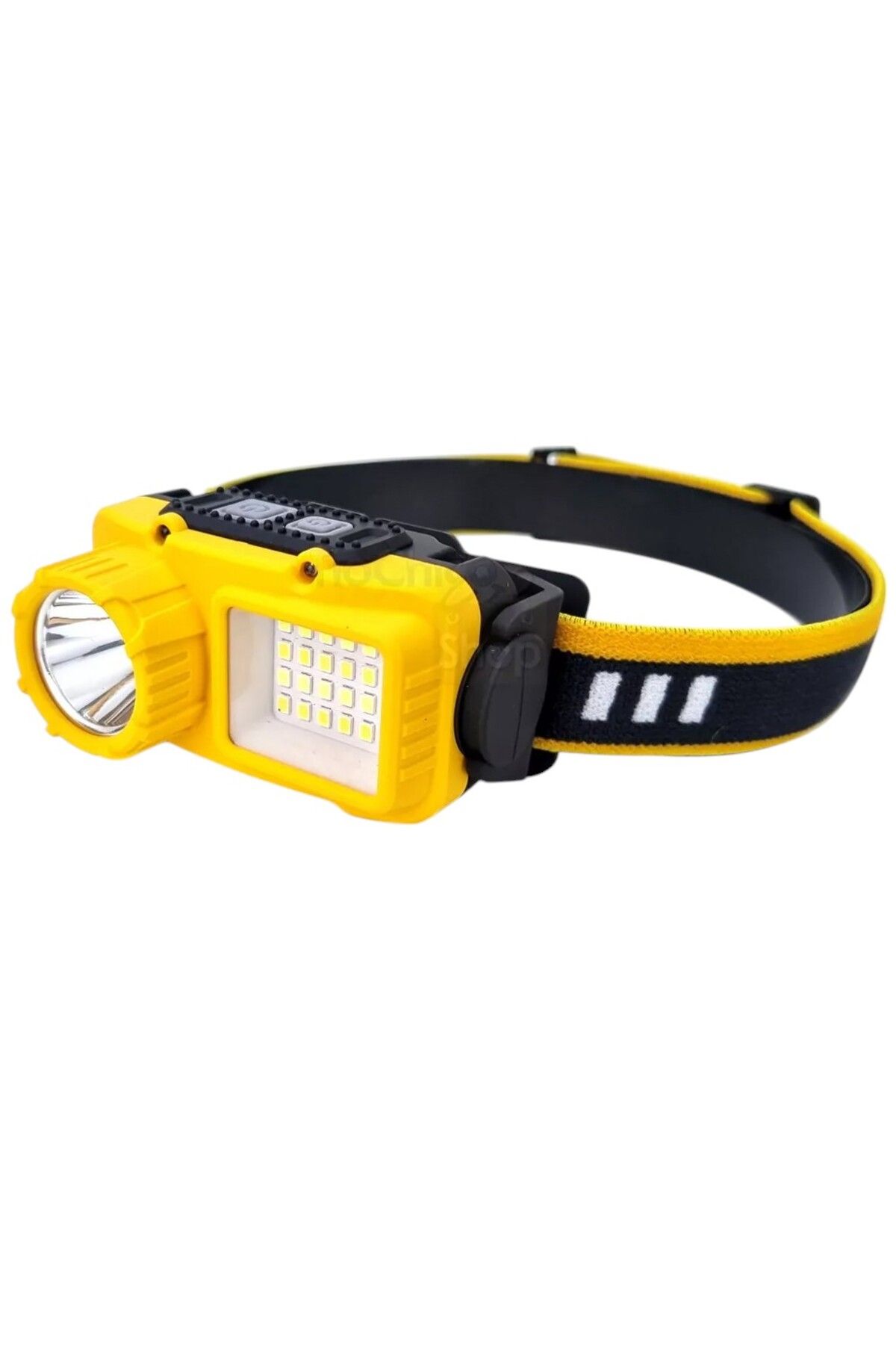 demila SARI 10 WATT SENSÖRLÜ 1 LED 24 SMD LED 11 IŞIK MODLU KAFA LAMBASI (4767) - MLA1165-5261