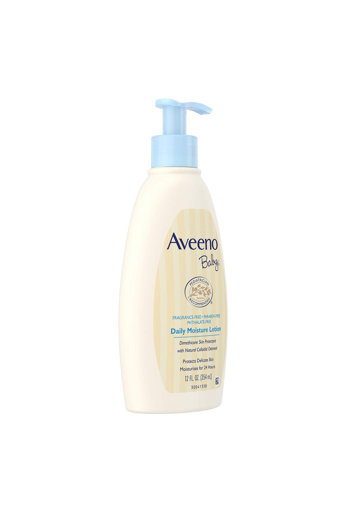 AVEENO-Baby Daily Moisture Lotion, Fragrance Free, 12 Ounce 9