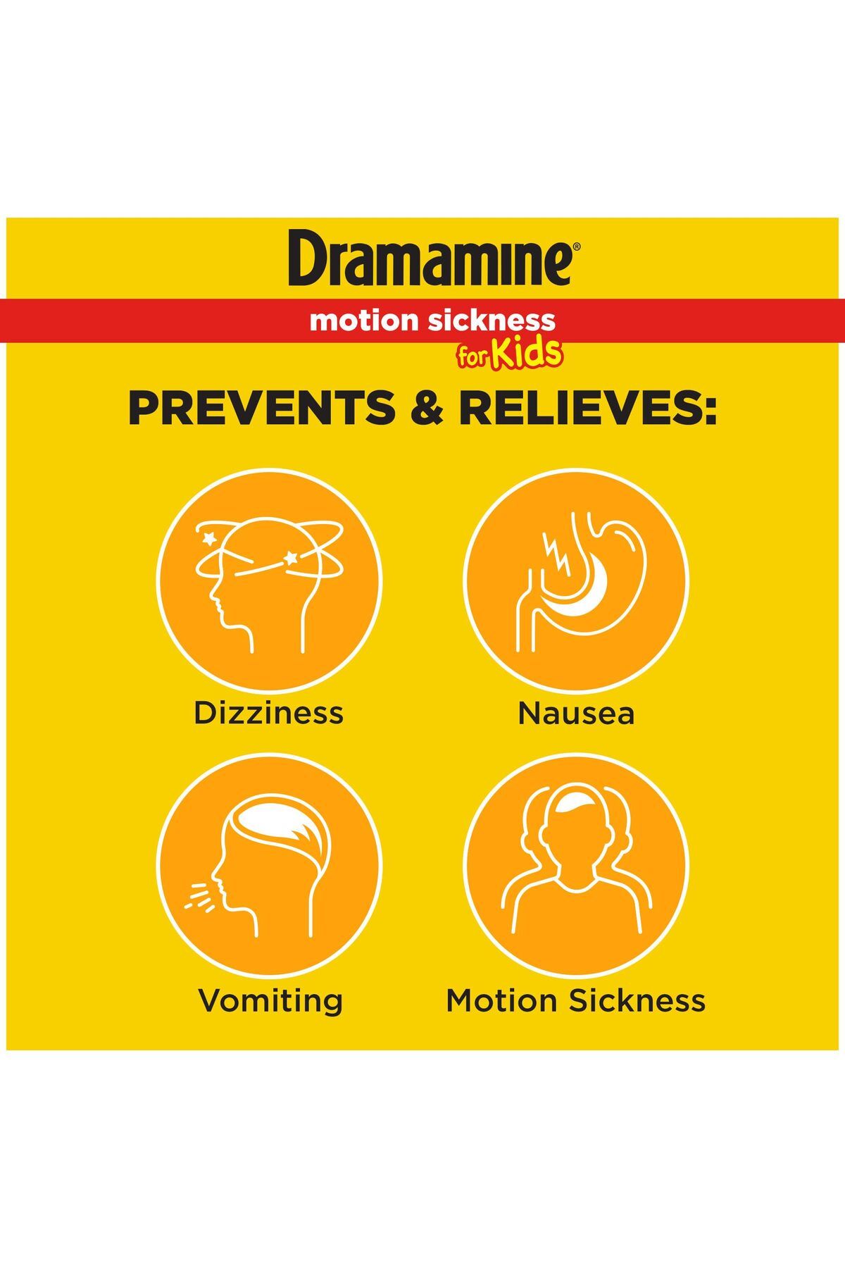 Dramamine-Kids Chewable, Motion Sickness Relief, Grape Flavor, 8 Count 2