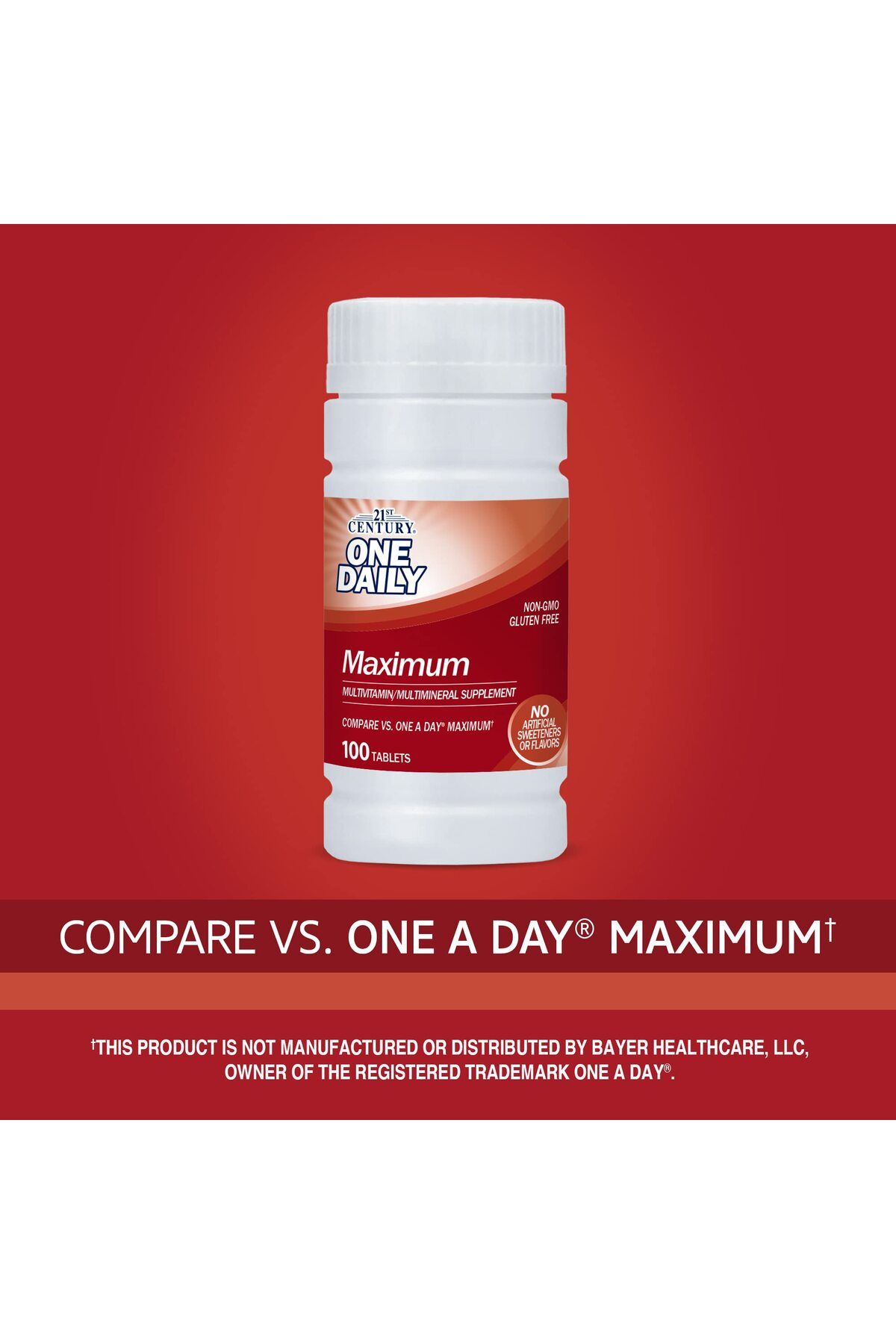 21st Century-One Daily Maximum Tablets, 100 Count (Pack of 3) 2
