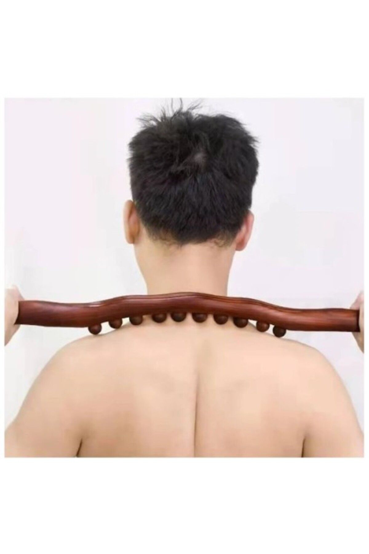 BulutRetail 60 cm Doğal Ahşap Masaj Sopası