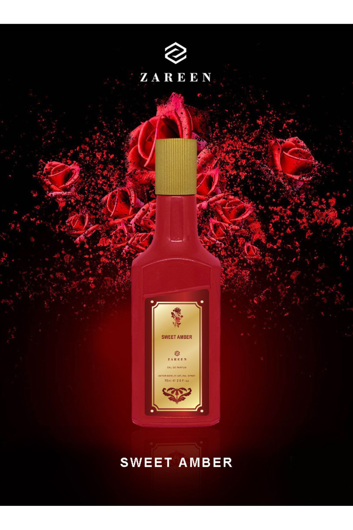 zareen-Sweet Amber Women's Perfume by Zarin 100ml 3