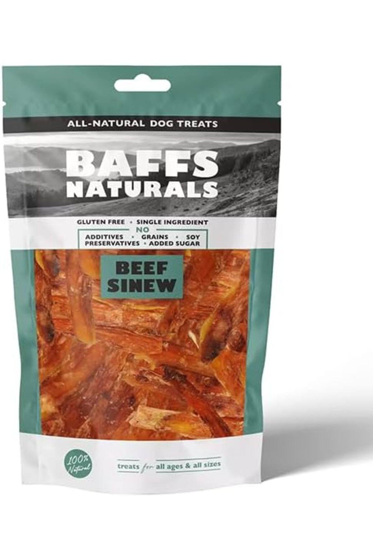 Orqinel Baffs Naturals Dana Sinir 100% Doğal Köpek Ödül Maması 100 gr (100 Gr x 1 Adet)