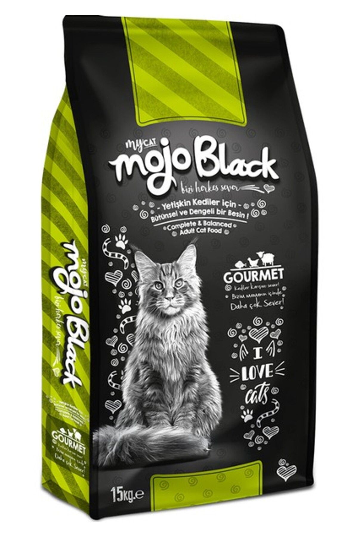 Orqinel Mojo Black Gourme Kedi Maması 15kg