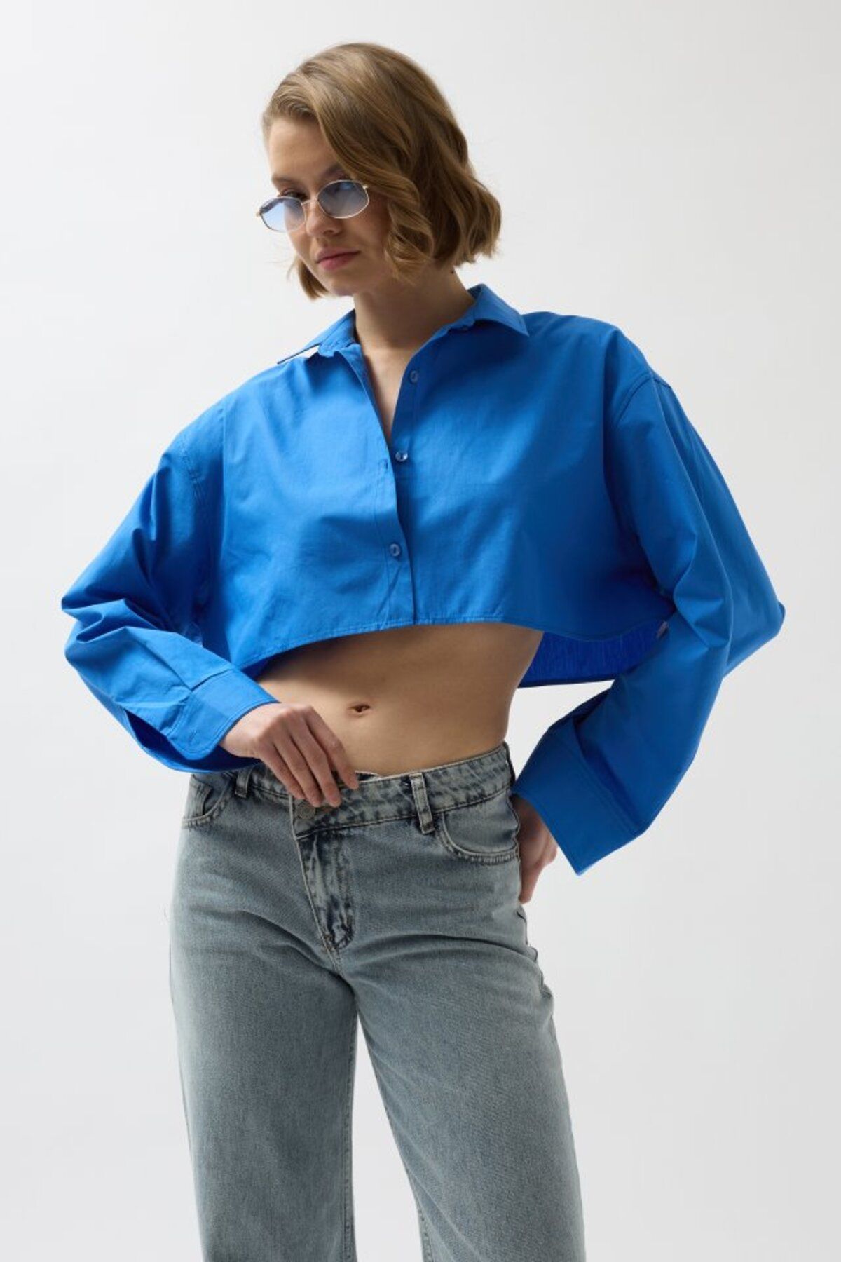 Simala-Crop Oversize Shirt 3