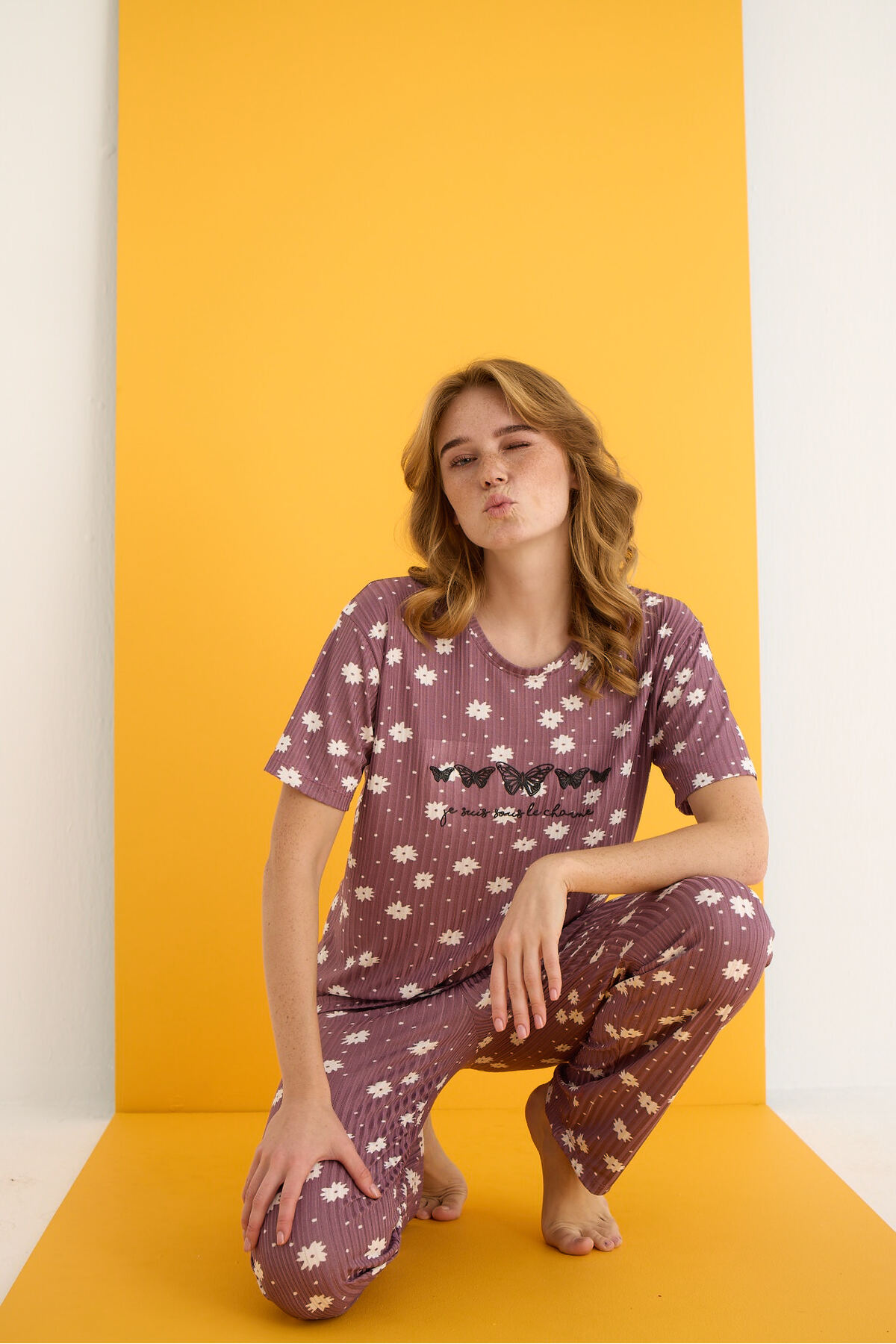 ZİNCİR PİJAMA TAKIMI