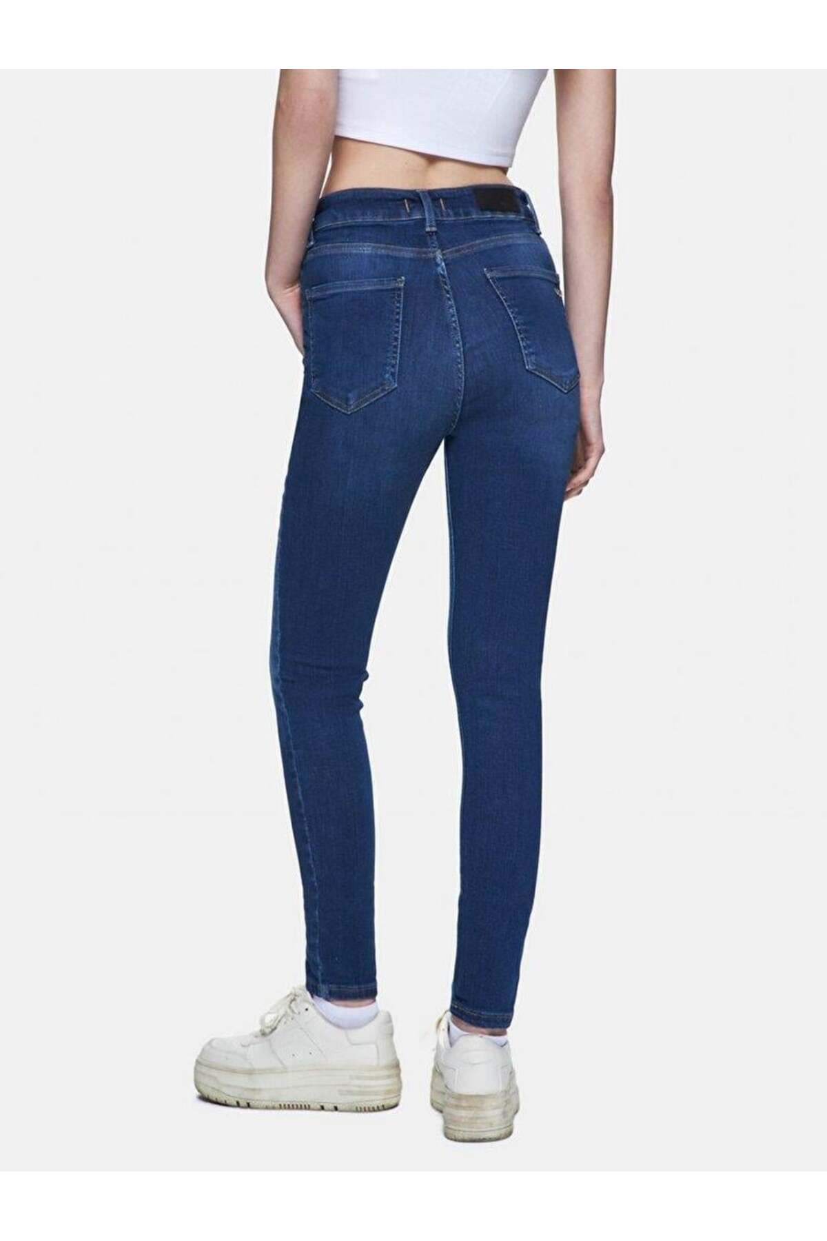 Ltb  Marcella X Mırıelle Dar Paça Yüksek Bel Jean Pantolon 009515601592055725 - Görsel 3