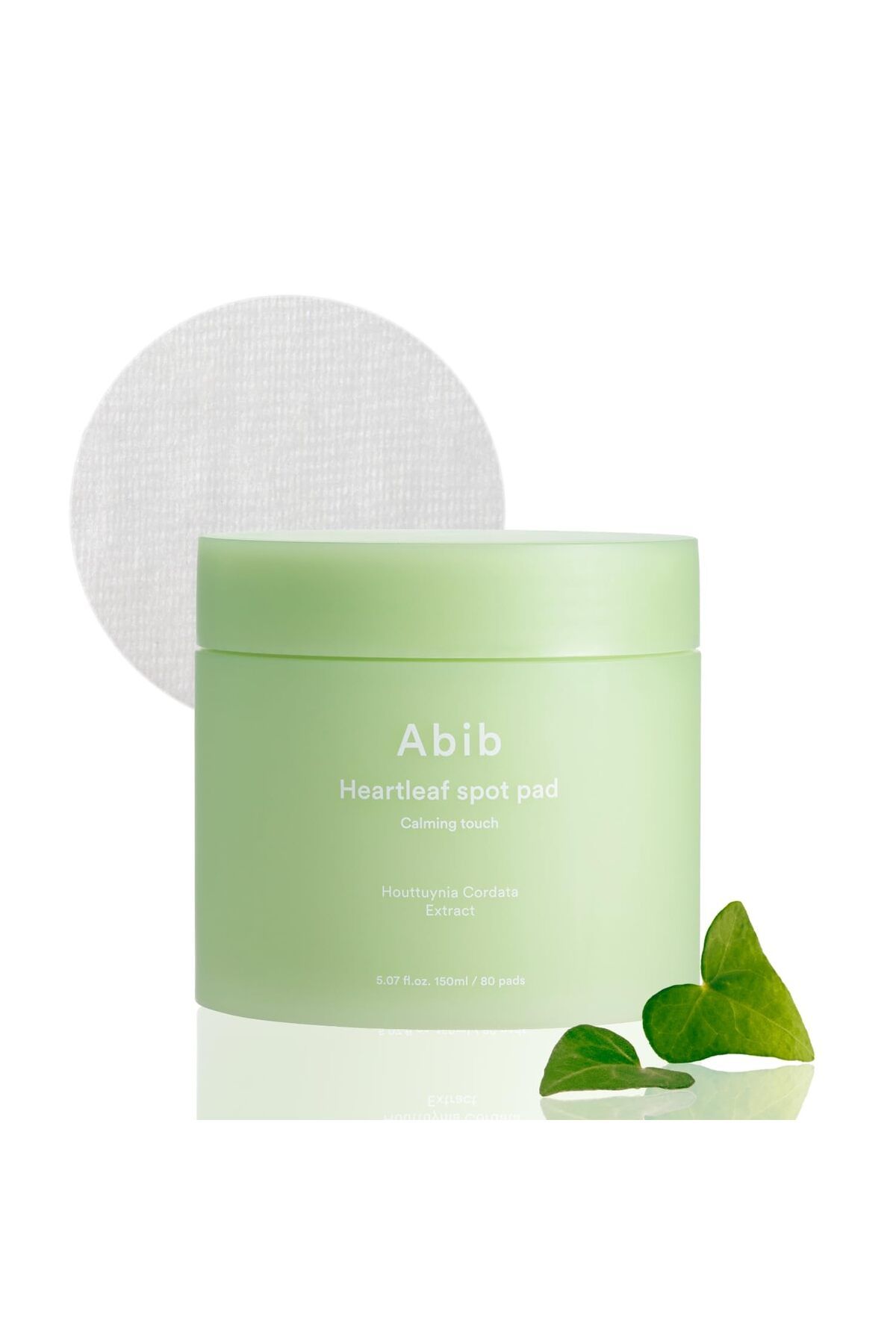 Abib-Heartleaf Calming Touch 80 Pads | Hydrating Toner, Redness Relief, Pore Care, Sensitive Skin 1