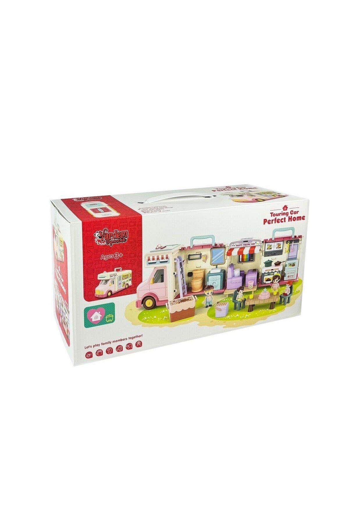 Easy Tedarik G0021 Sesli Aksesuarlı Açılıp-Katlanabilir Karavan