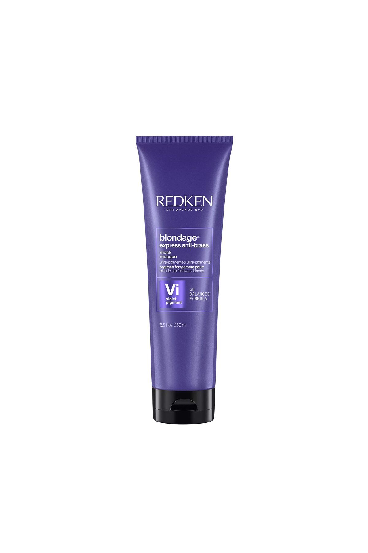 REDKEN-قناع Blondage Express Anti-Brass Purple للشعر الأشقر والمصبوغ 1
