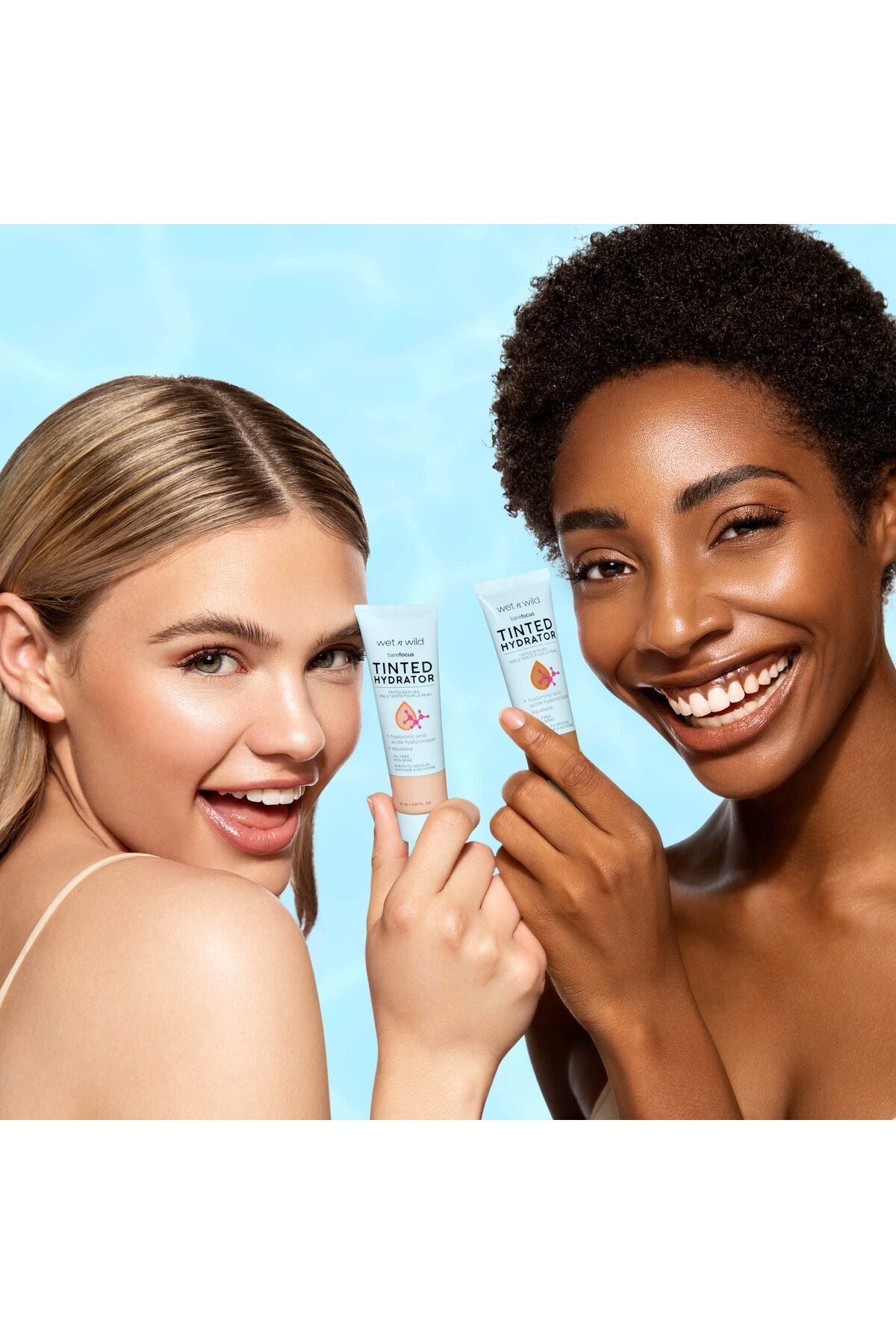 WET N WİLD-Bare Focus Tinted Hydrator Matte Finish, Light Medium, Oil-Free, Hyaluronic Acid, Sheer Coverage 4