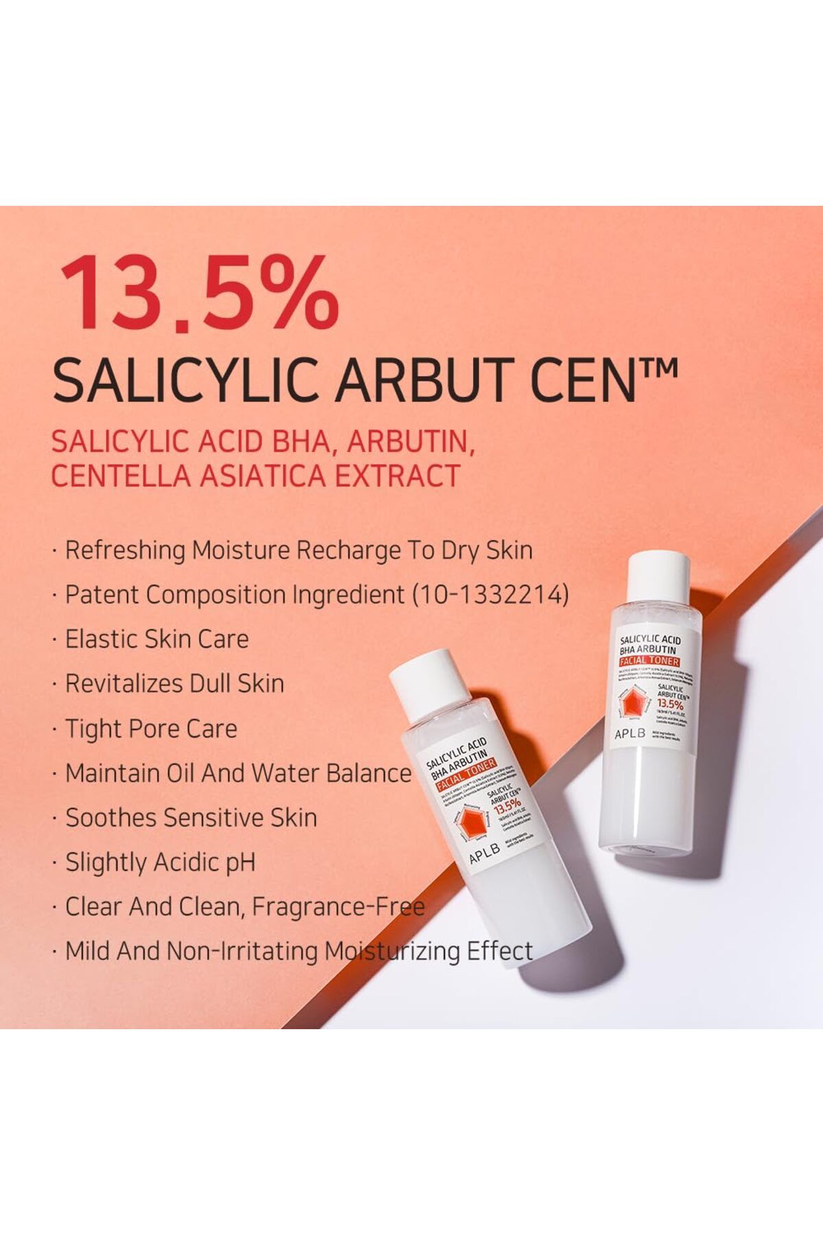 APLB-Salicylic Acid BHA Arbutin Toner | SALICYLIC ARBUT CEN™ 13.5% 5.41 FL.OZ, Korean Skincare 3