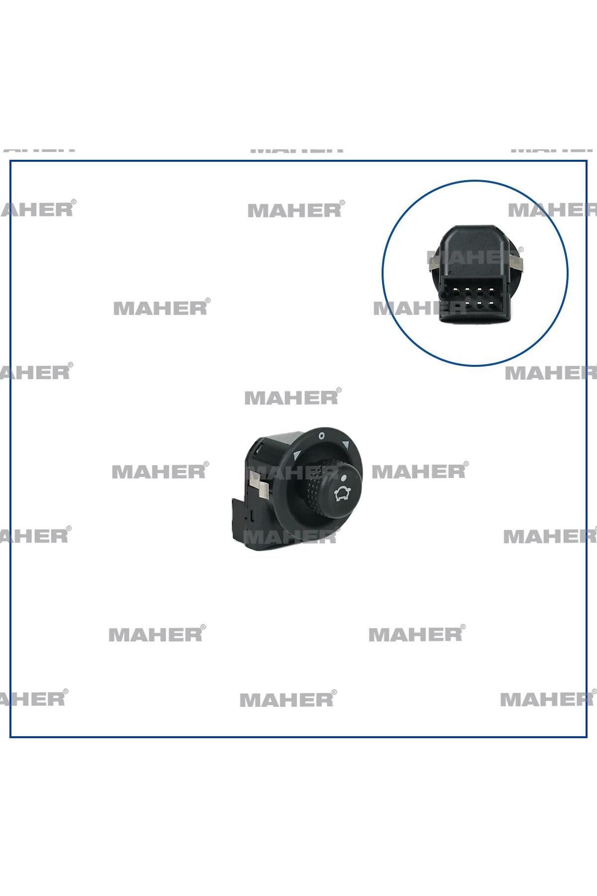 MAHER Dügme Ayna Ayar Transit V184 / Focus 98-04 / Fiesta / Ka 05-08 / Mondeo 00-07 / Conncet 02- Uyumlu