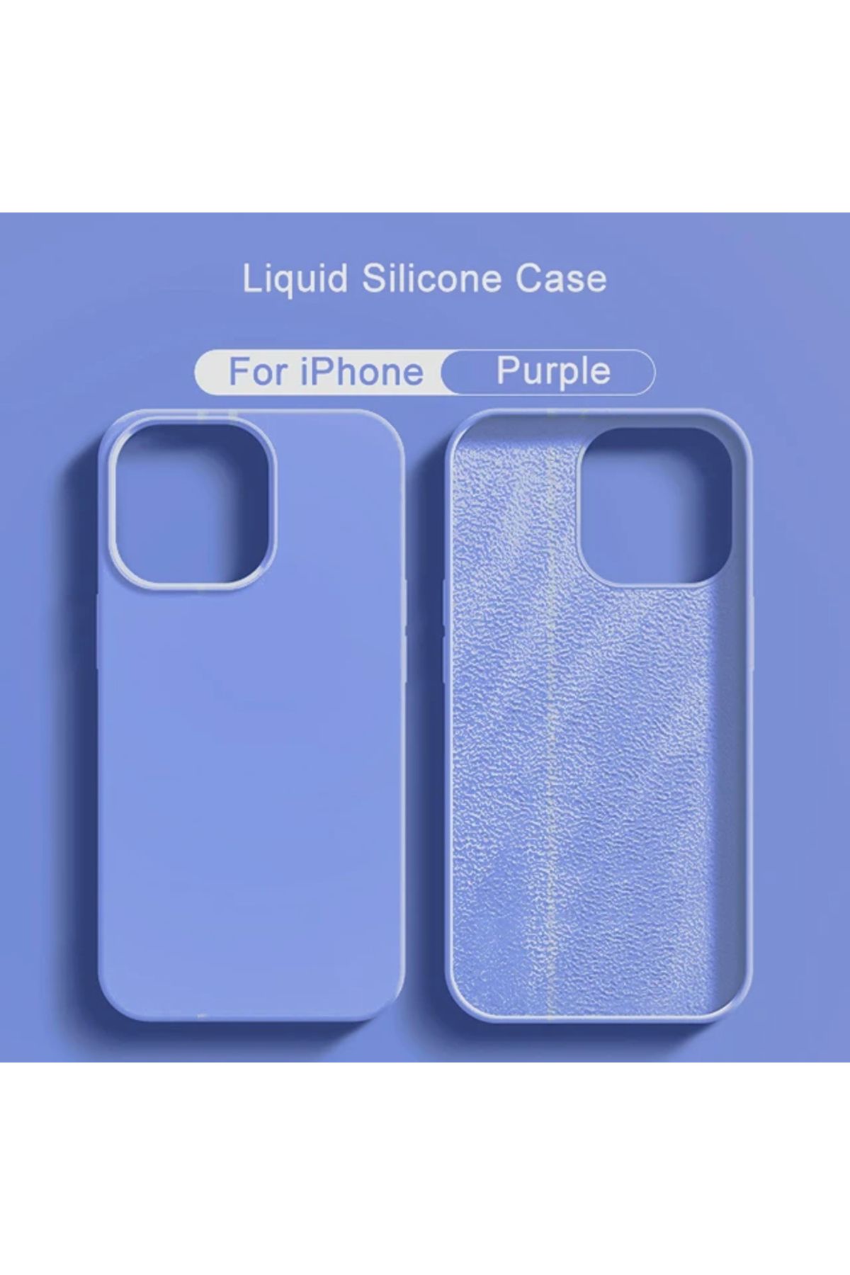 Choice-For iPhone 14 Plus Lavender Original Liquid Silicone Phone Case For APPLE iPhone 11 13 12 14 15 Pro 1