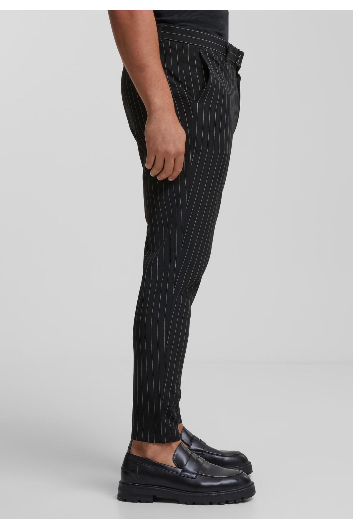 2Y STUDIOS-2Y Cropped Pants Nadelstreifen 6