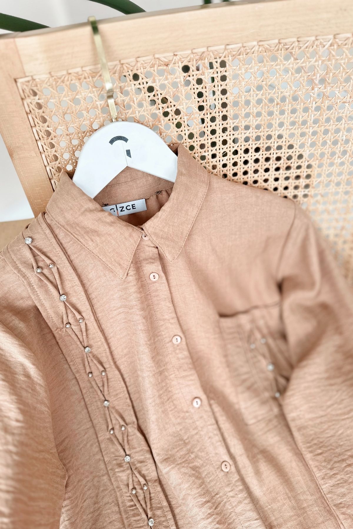 Gizce-Kram Camel Tunic 3