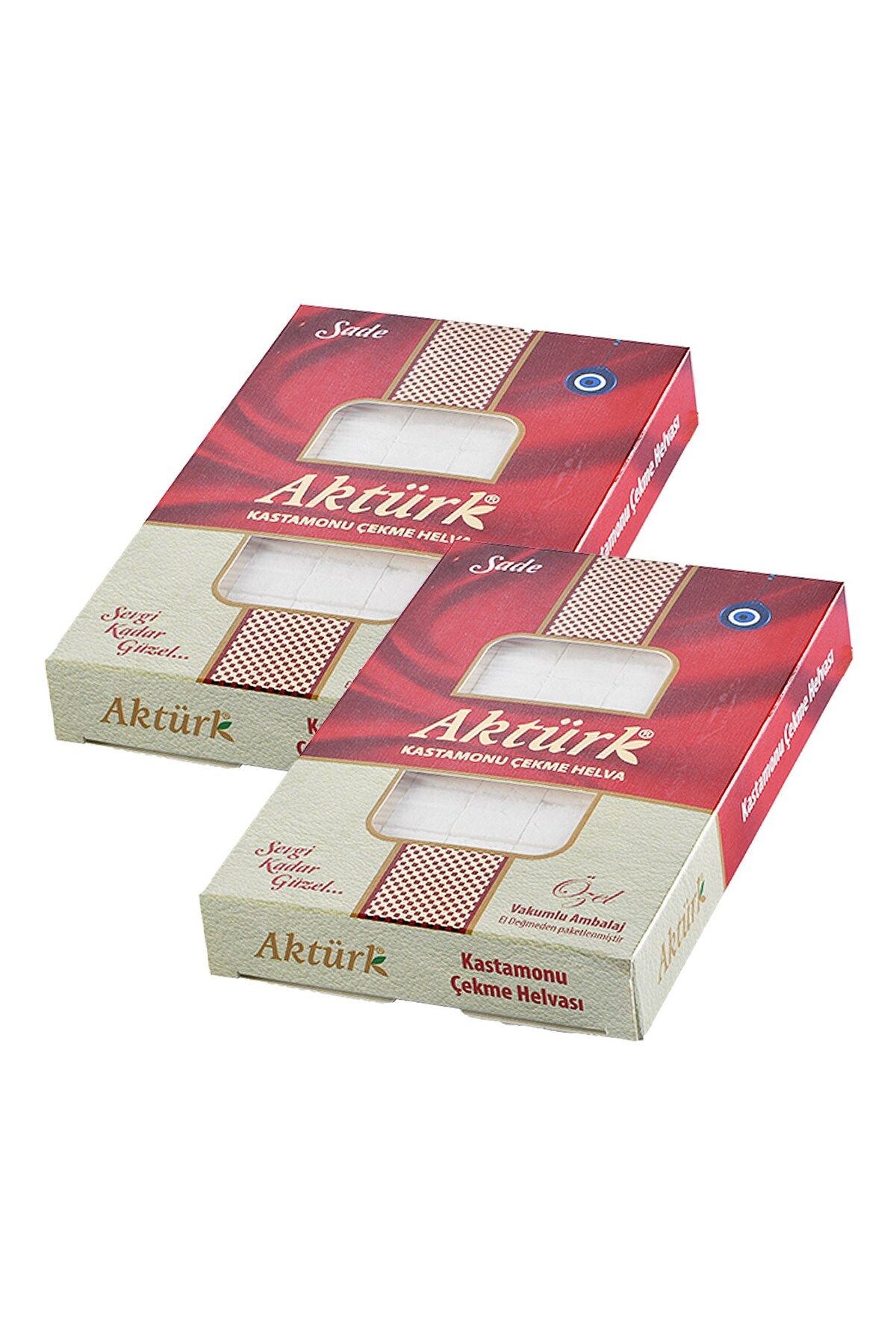 Aktürk Kastamonu Çekme Helva Sade 250 gr x 2 Adet
