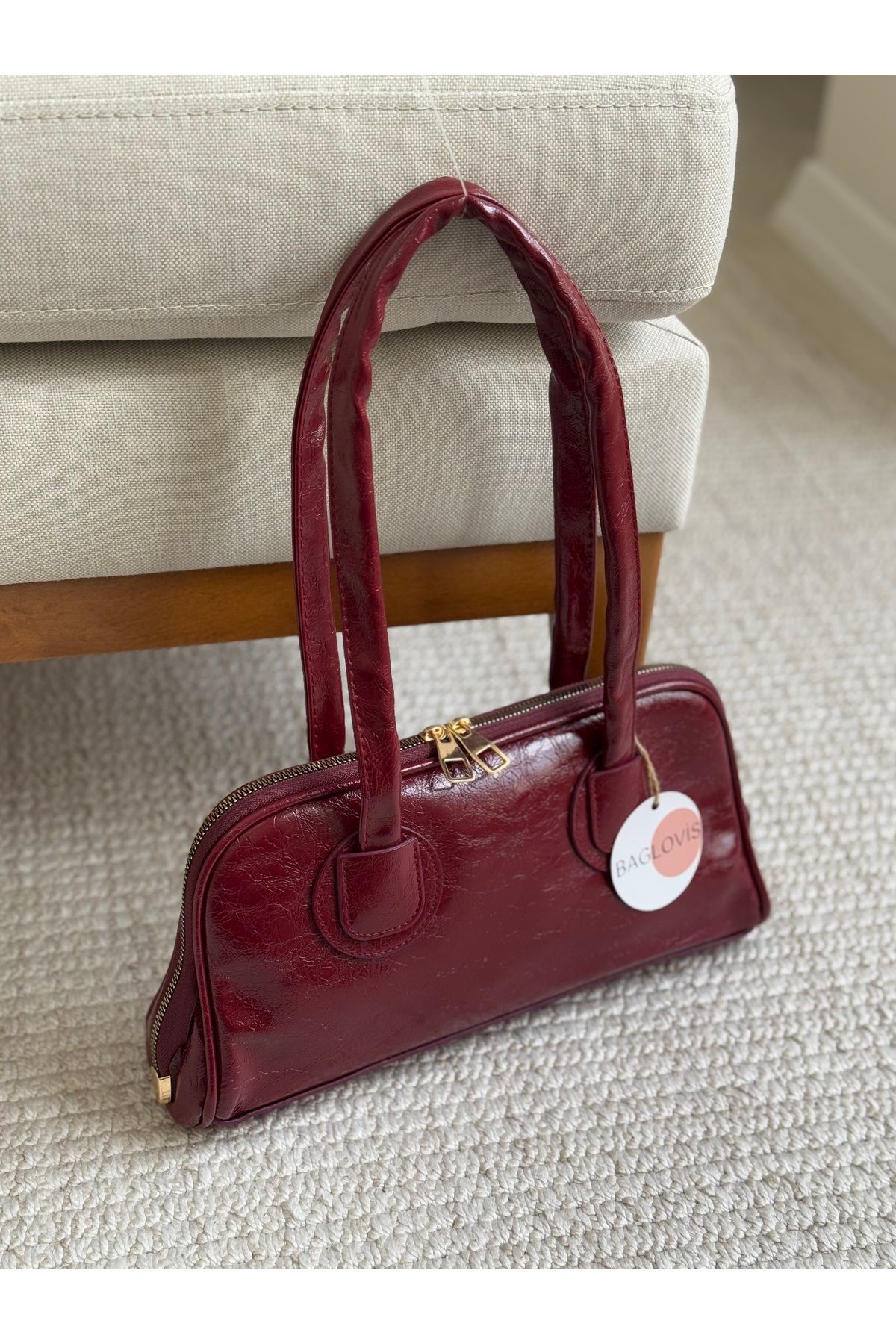 BAGLOVİS-Shiny Borzo Women's Life Bag 1